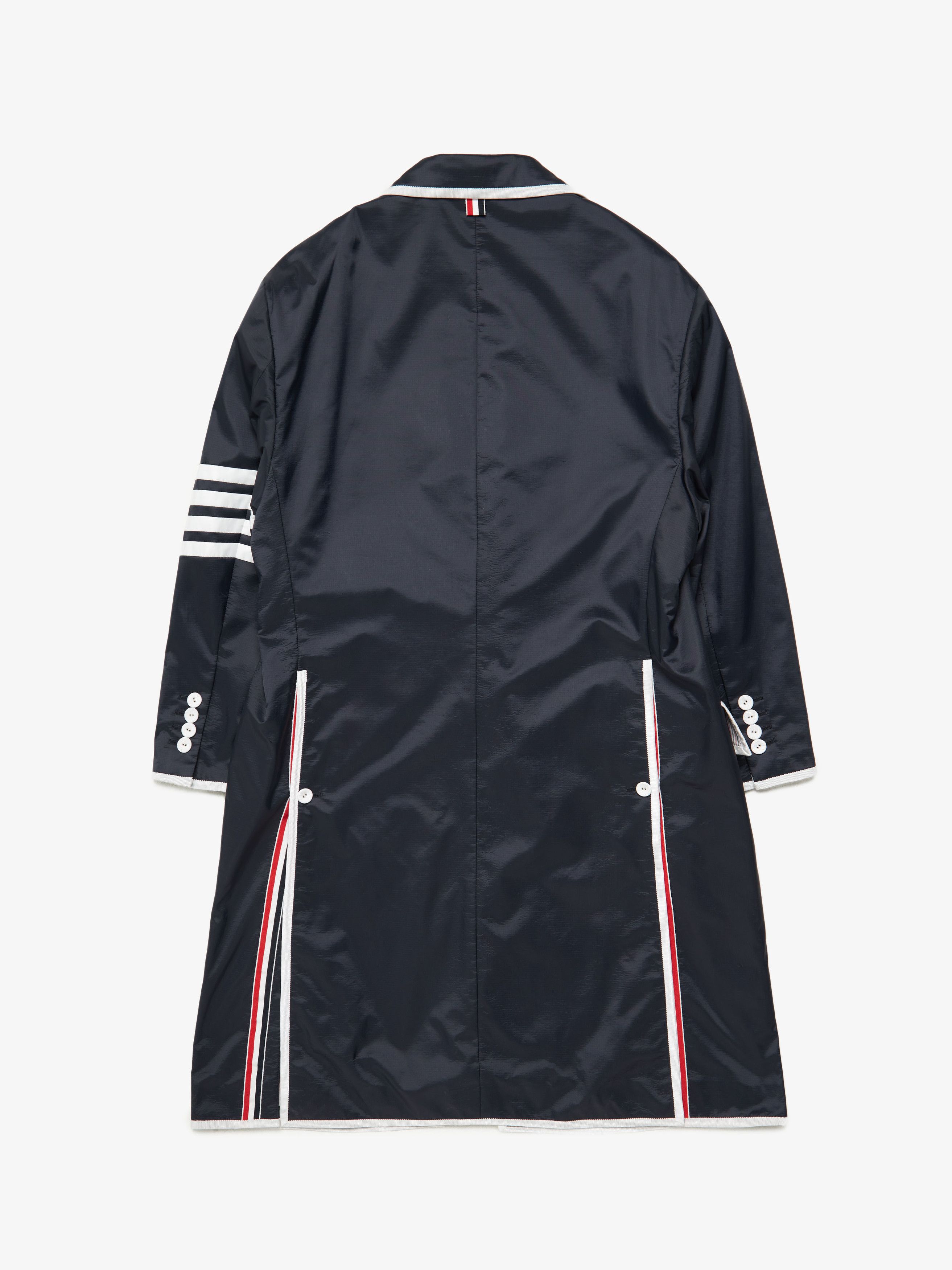 Thom Browne Navy Lines Sleeve Lines Lining Oversized Coat Size US M / EU 48-50 / 2 - 2 Thumbnail