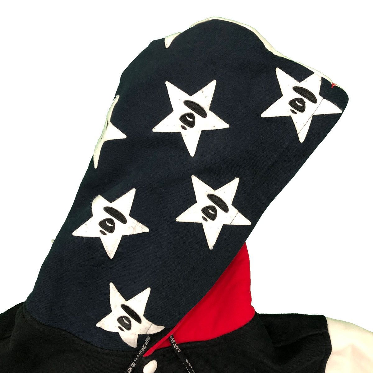 Aape Aape by BAPE Hooded Varsity Jacket Stars & Stripes APUNVS Size US M / EU 48-50 / 2 - 3 Thumbnail