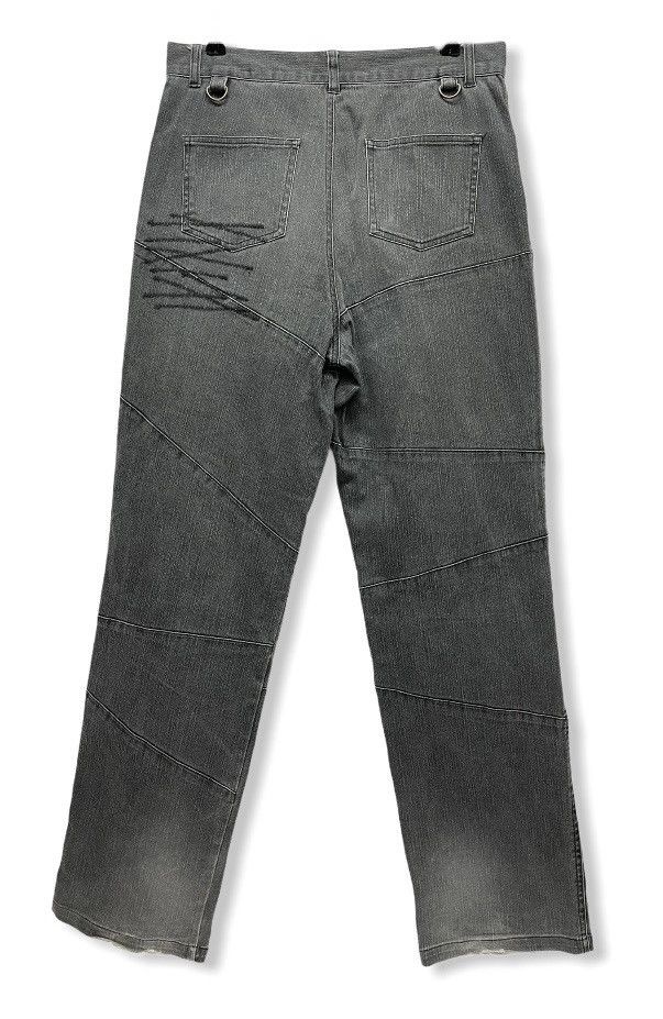 Japanese Brand 90’s SLASH NUMBER Patchwork Rap Baggy Pants Kapital Style Size US 30 / EU 46 - 2 Thumbnail