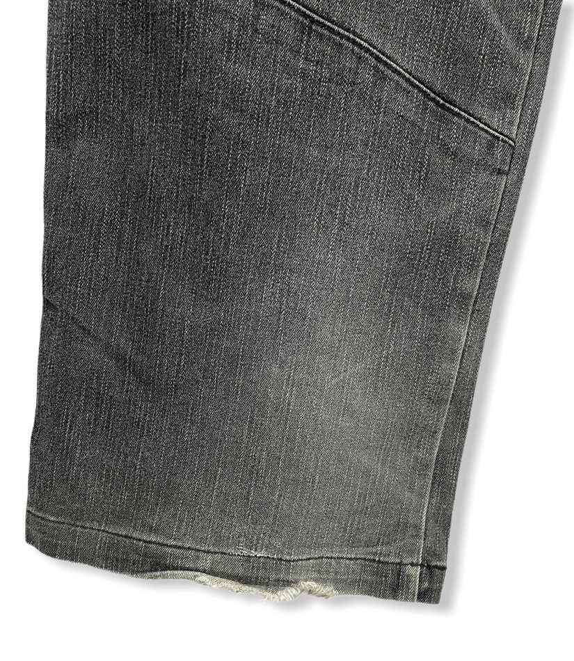 Japanese Brand 90’s SLASH NUMBER Patchwork Rap Baggy Pants Kapital Style Size US 30 / EU 46 - 6 Thumbnail