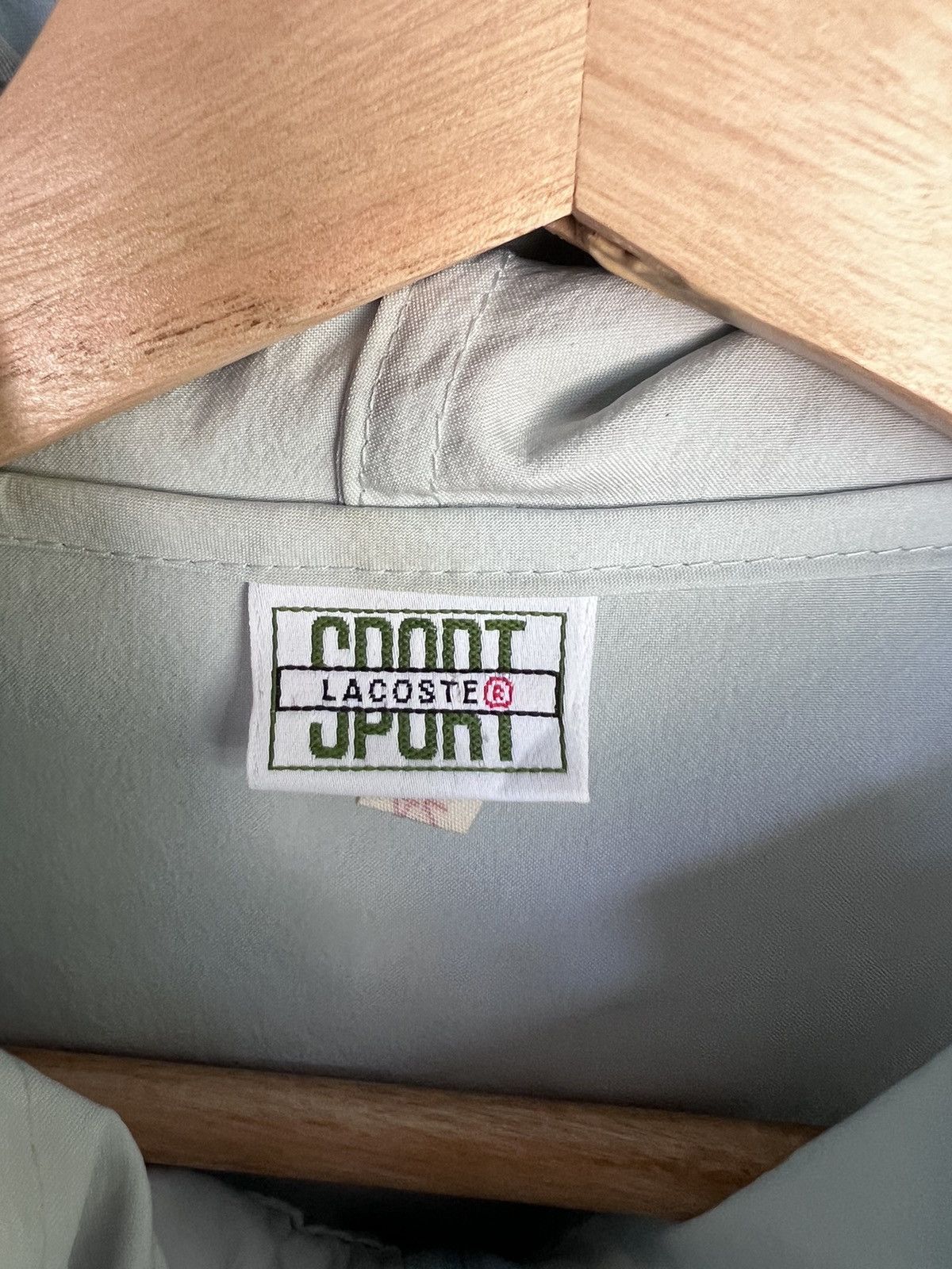 Lacoste Vintage Lacoste Sport plain Hoodies Jacket Size US M / EU 48-50 / 2 - 4 Thumbnail