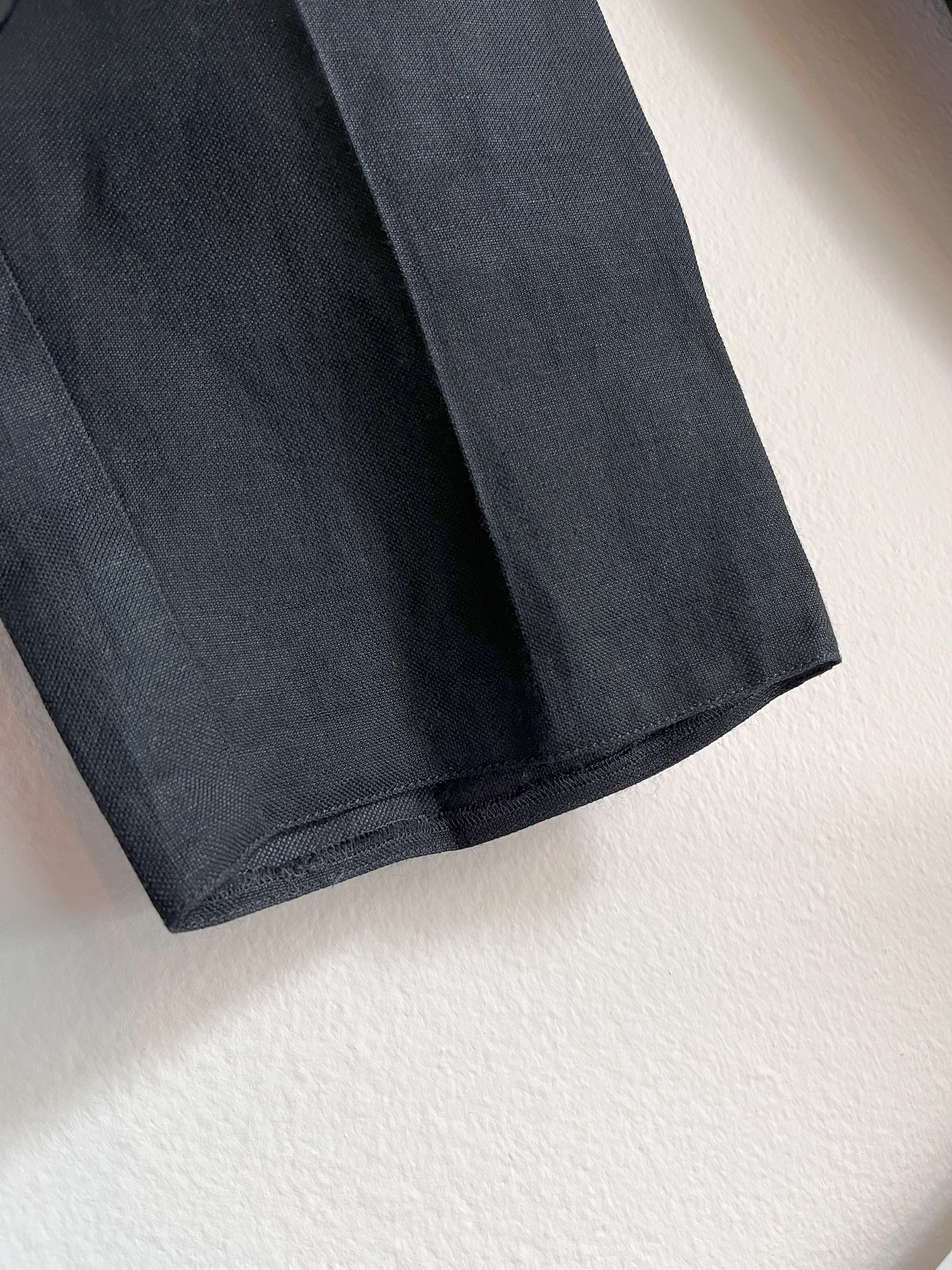 Maison Margiela MARTIN MARGIELA MM6 BLACK VISCOSE TROUSERS Size US 29 - 7 Thumbnail