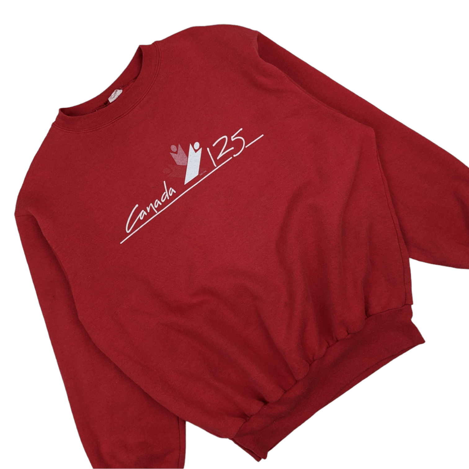 Vintage Vintage 90's 125th Canadian Confederation Medal Sweatshirt Size US S / EU 44-46 / 1 - 3 Thumbnail