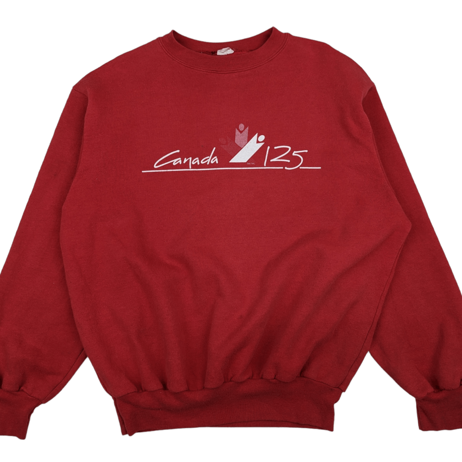 Vintage Vintage 90's 125th Canadian Confederation Medal Sweatshirt Size US S / EU 44-46 / 1 - 2 Thumbnail