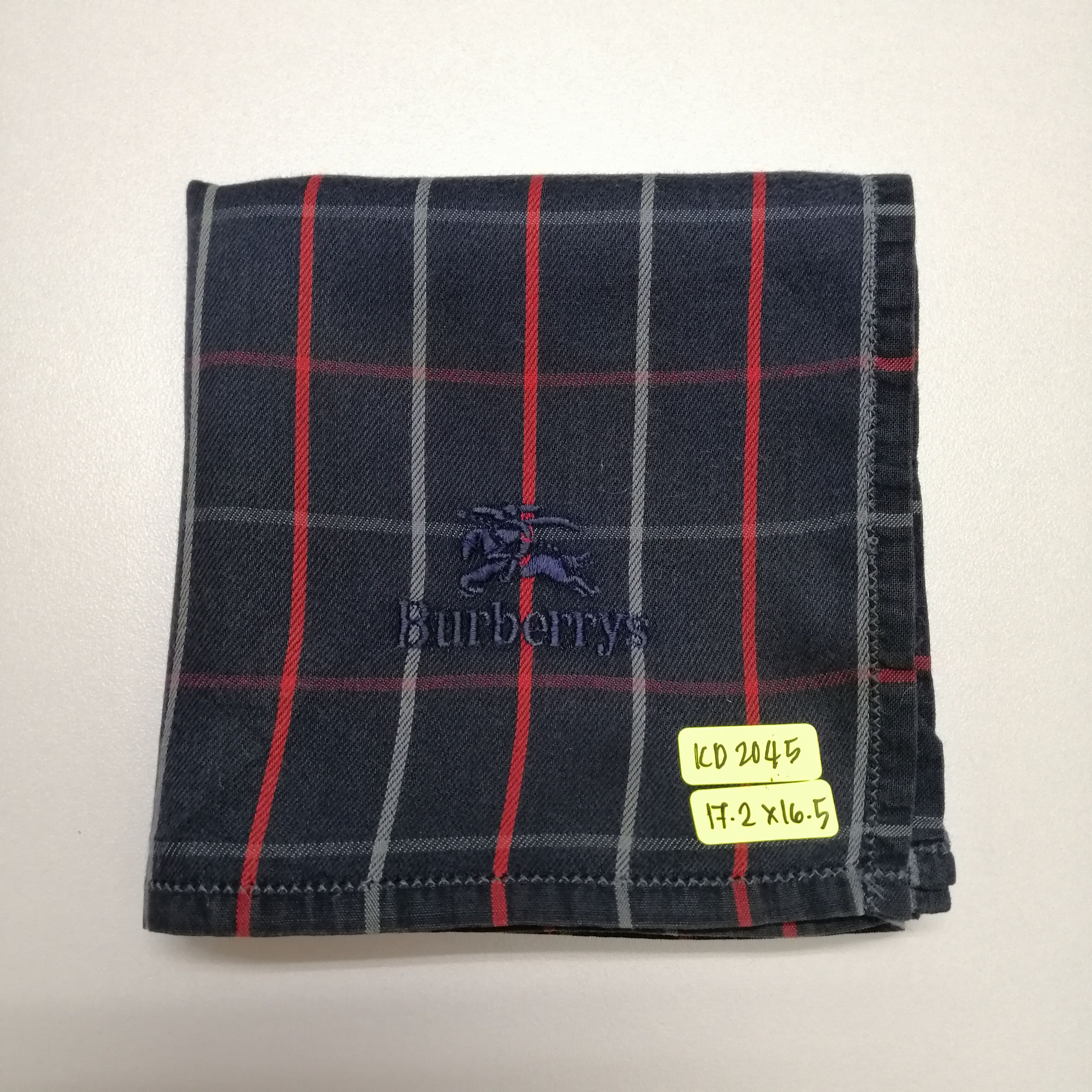 Burberry Vintage Burberry Handkerchief/Neckerchief/Bandana-KD2045 Size ONE SIZE - 5 Thumbnail