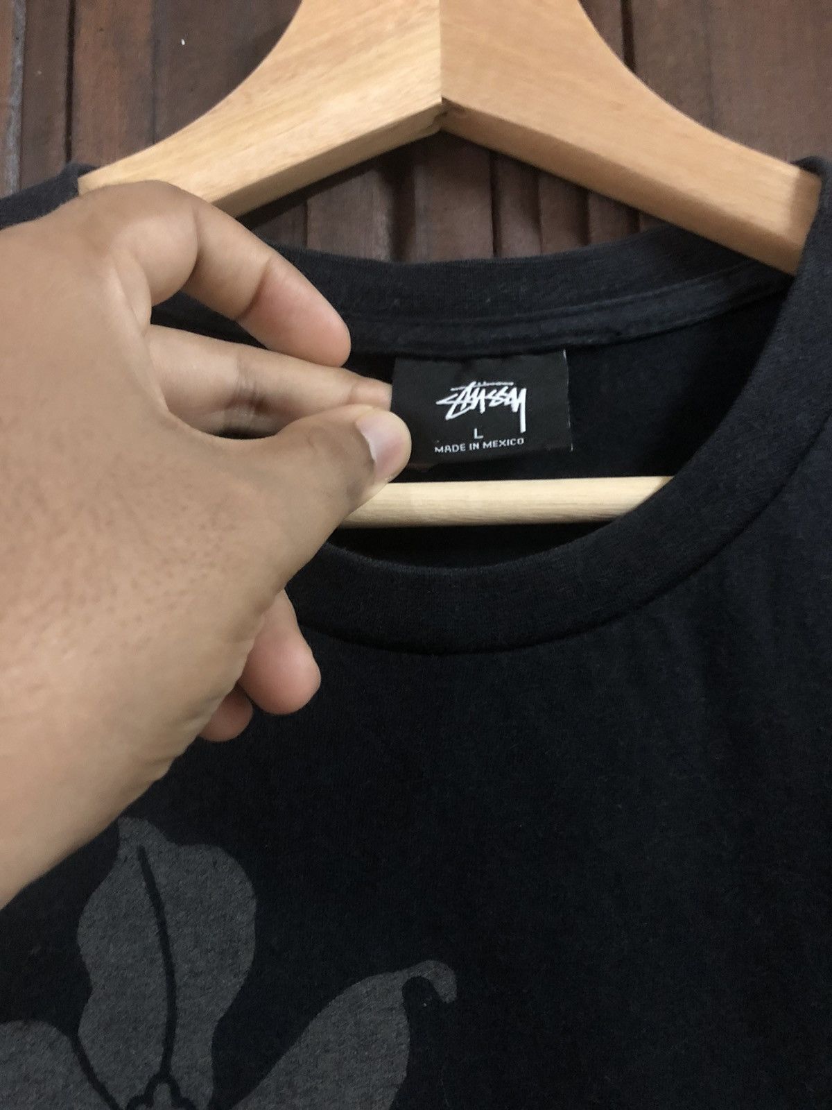 Vintage Stussy 8 Ball Fullprint Ultra Rare Tee Shirt