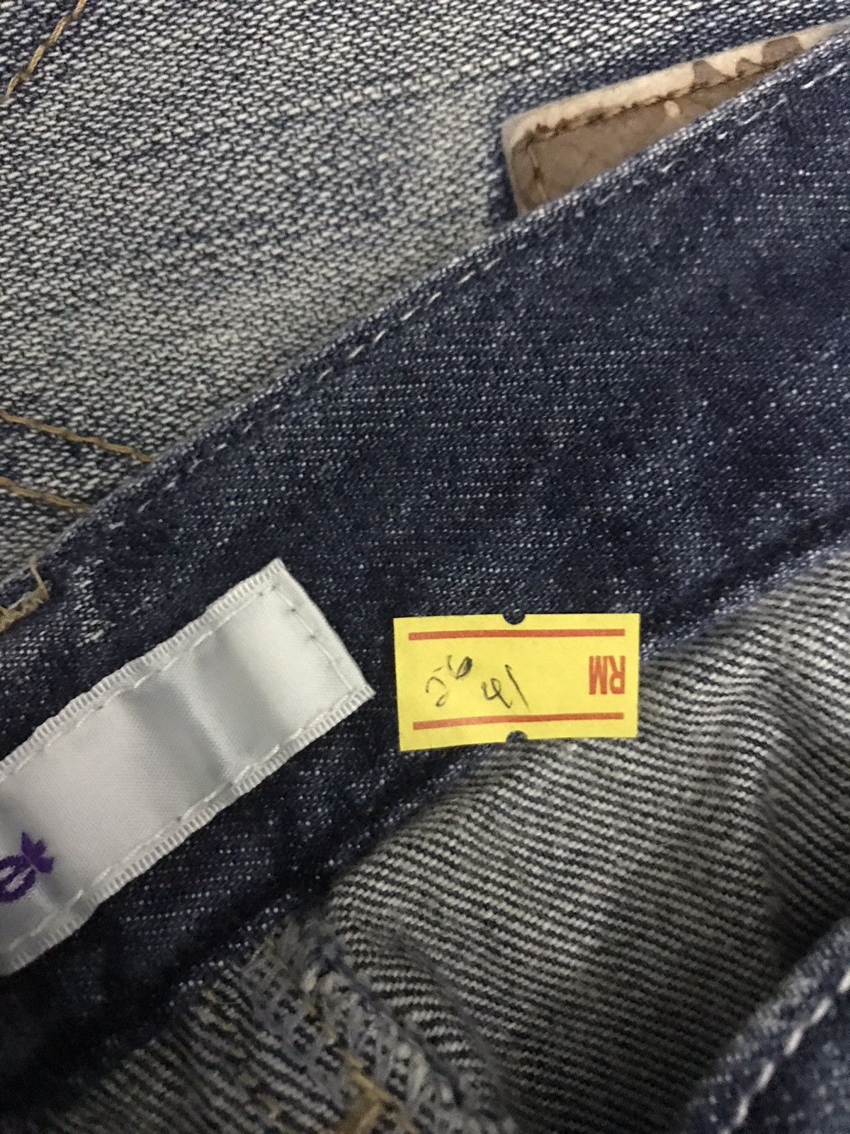 Issey Miyake Ne-net by Issey Miyake patchwork art denim pegged pants Size US 30 / EU 46 - 17 Thumbnail