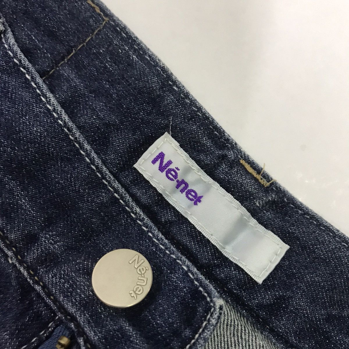 Issey Miyake Ne-net by Issey Miyake patchwork art denim pegged pants Size US 30 / EU 46 - 15 Thumbnail