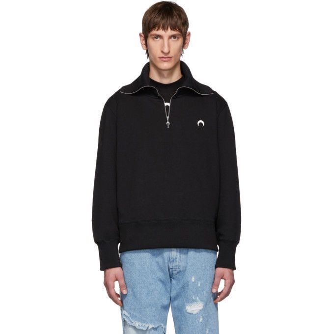 Marine Serre Marine Serre graphic-print zip front pullover Size US L / EU 52-54 / 3 - 7 Thumbnail