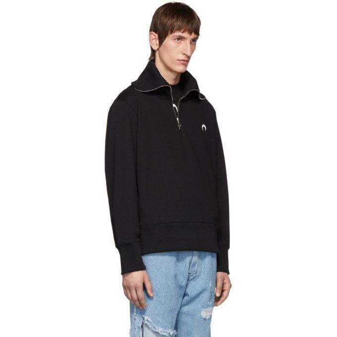 Marine Serre Marine Serre graphic-print zip front pullover Size US L / EU 52-54 / 3 - 8 Thumbnail