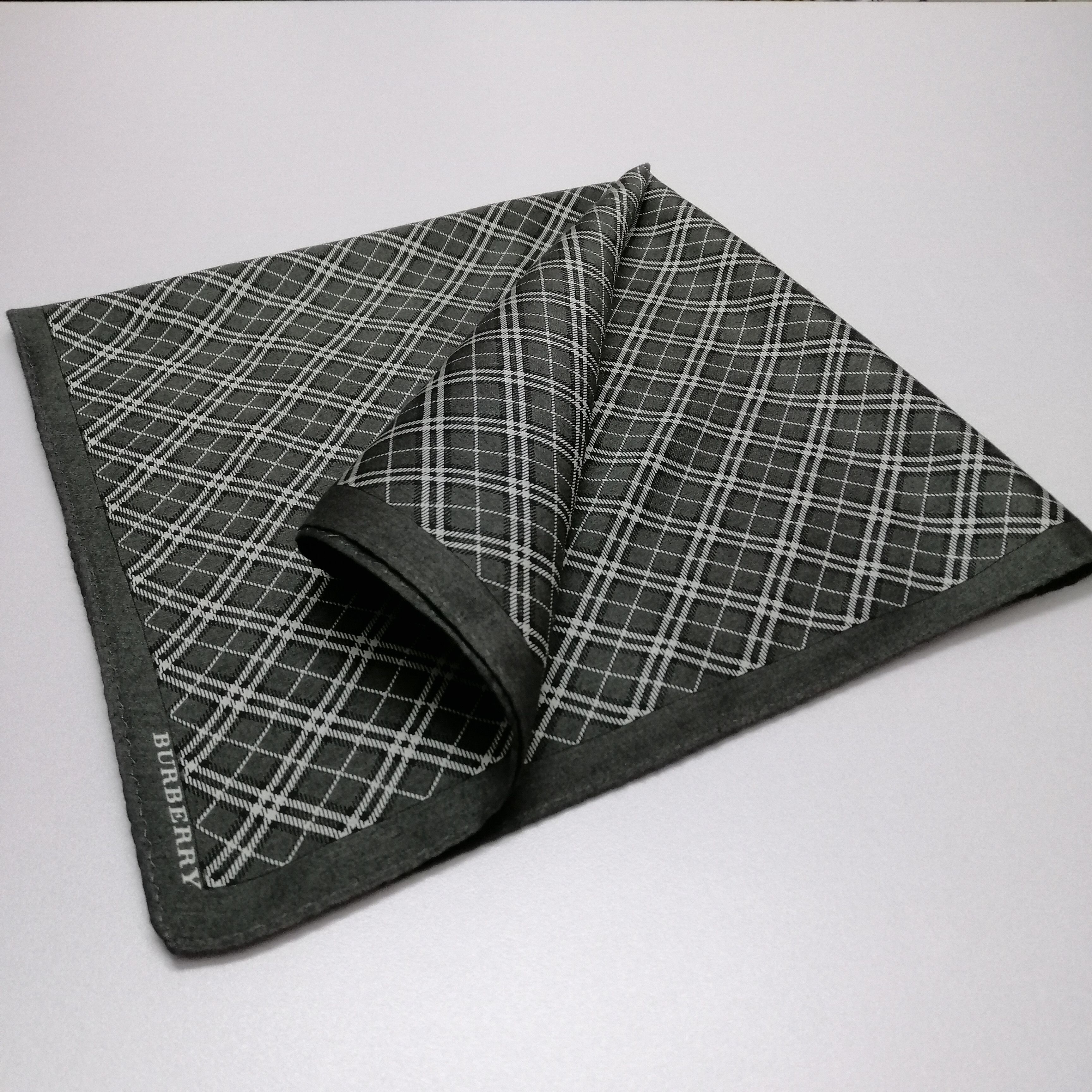 Burberry × Vintage Burberry Handkerchief/Neckerchief/Bandana-KD2069 Size ONE SIZE - 4 Thumbnail