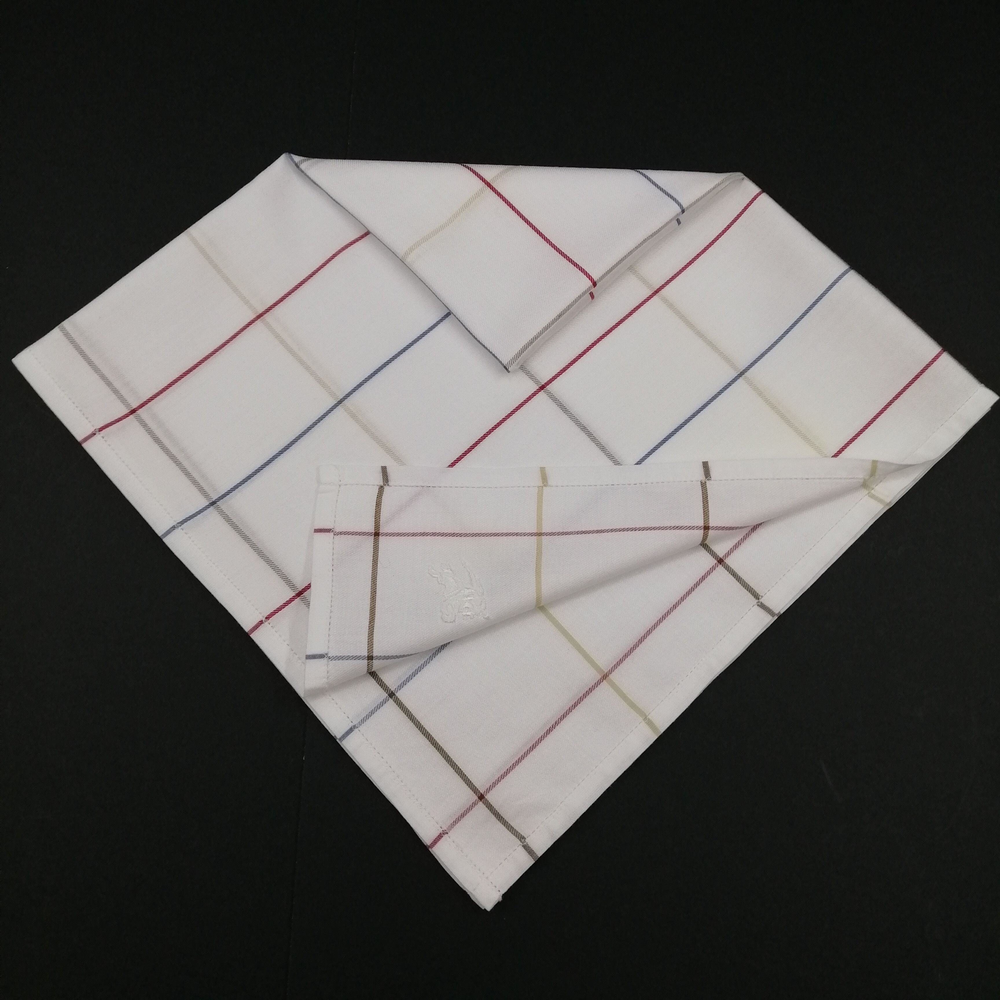 Burberry × Vintage Vintage Burberry Handkerchief/Neckerchief/Bandana-KD2075 Size ONE SIZE - 4 Thumbnail