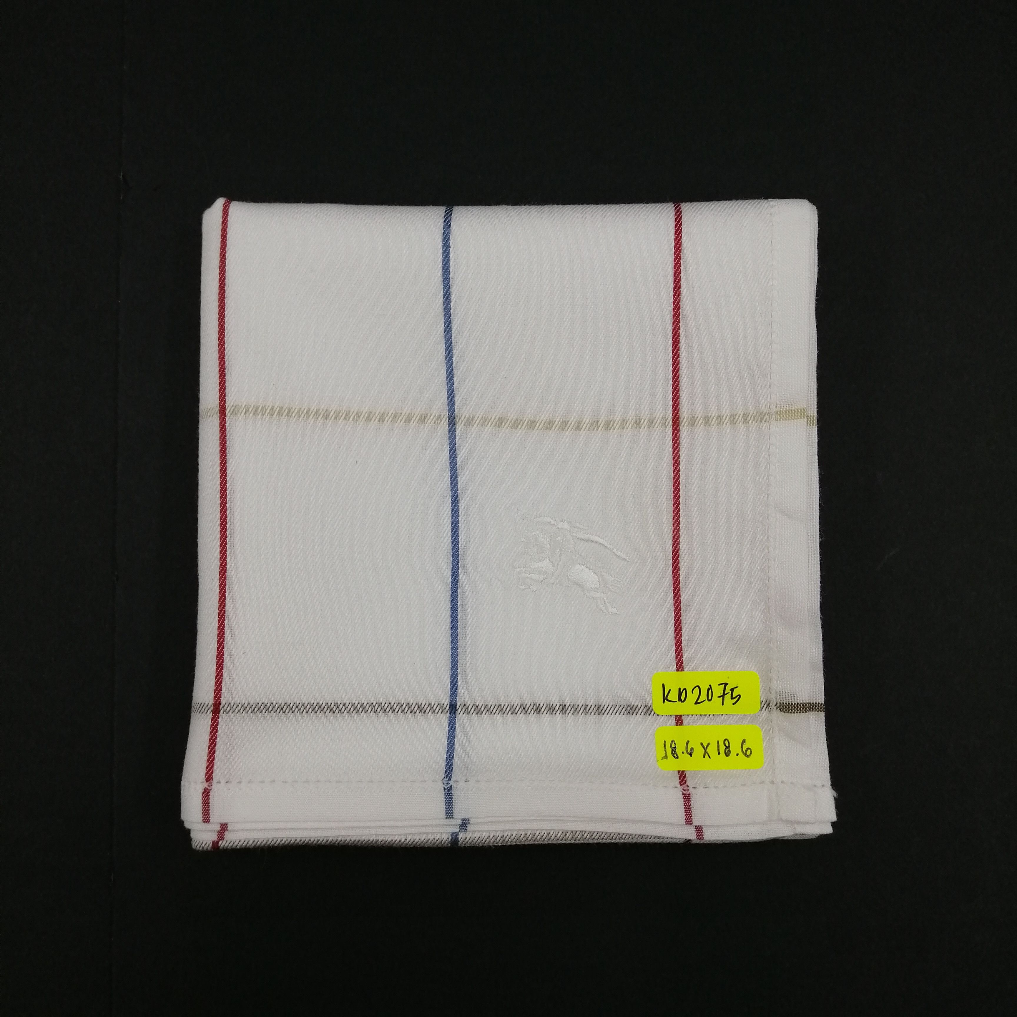 Burberry × Vintage Vintage Burberry Handkerchief/Neckerchief/Bandana-KD2075 Size ONE SIZE - 5 Thumbnail