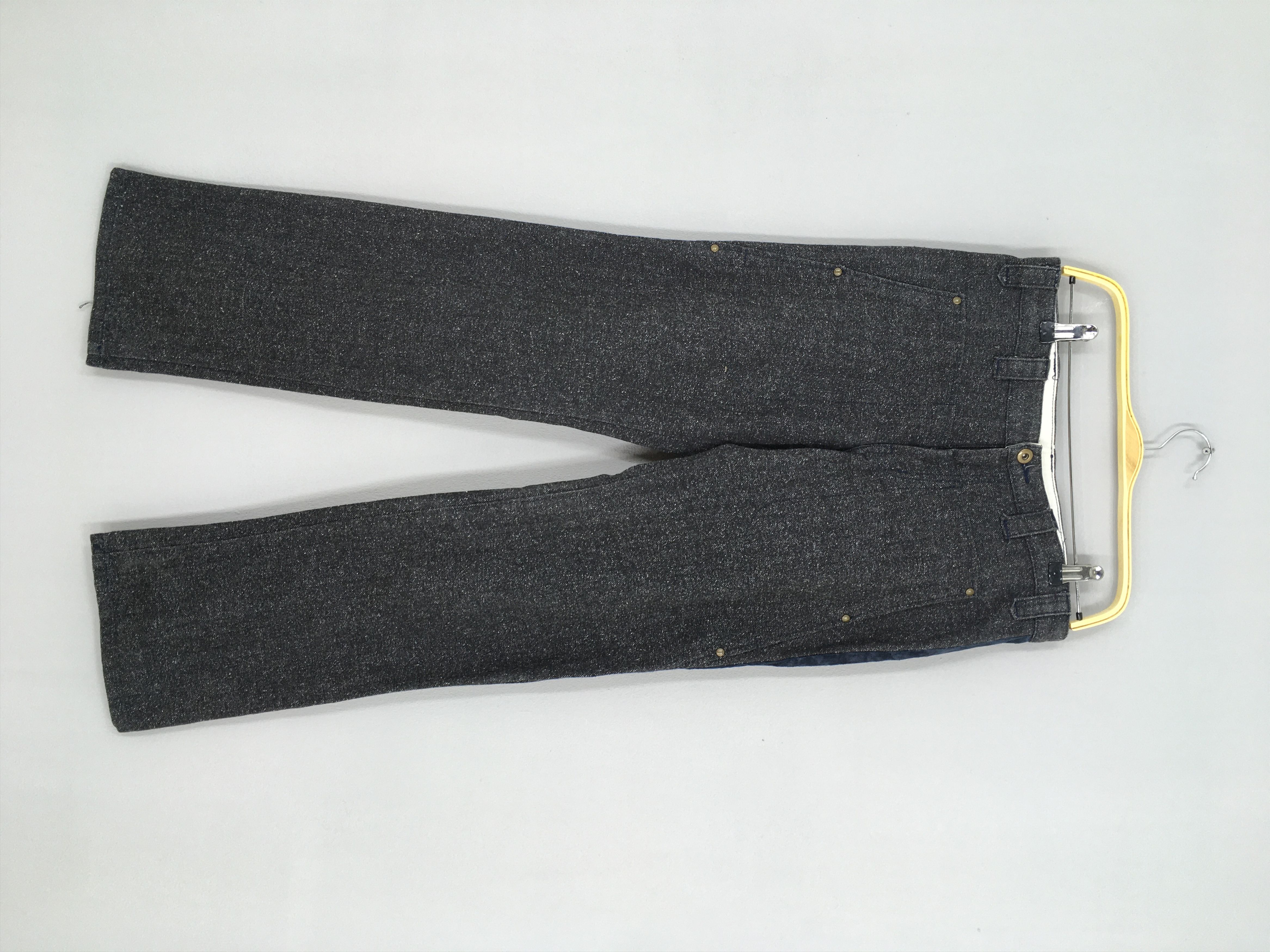 image of Designer Size 32X30 Schon Casual Pants Straight Cut in Grey, Men's