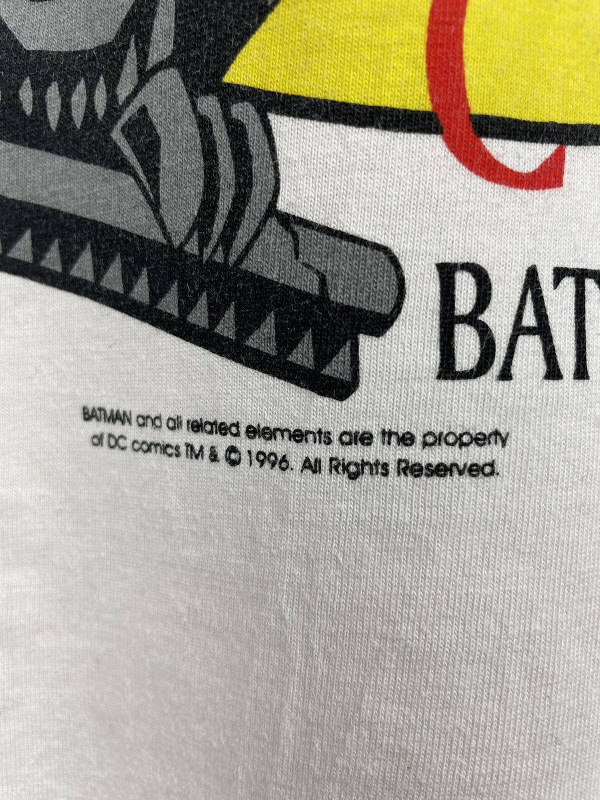 DC Comics Vintage 90s Batman & Robin Dc Comics t shirt Size US L / EU 52-54 / 3 - 5 Thumbnail