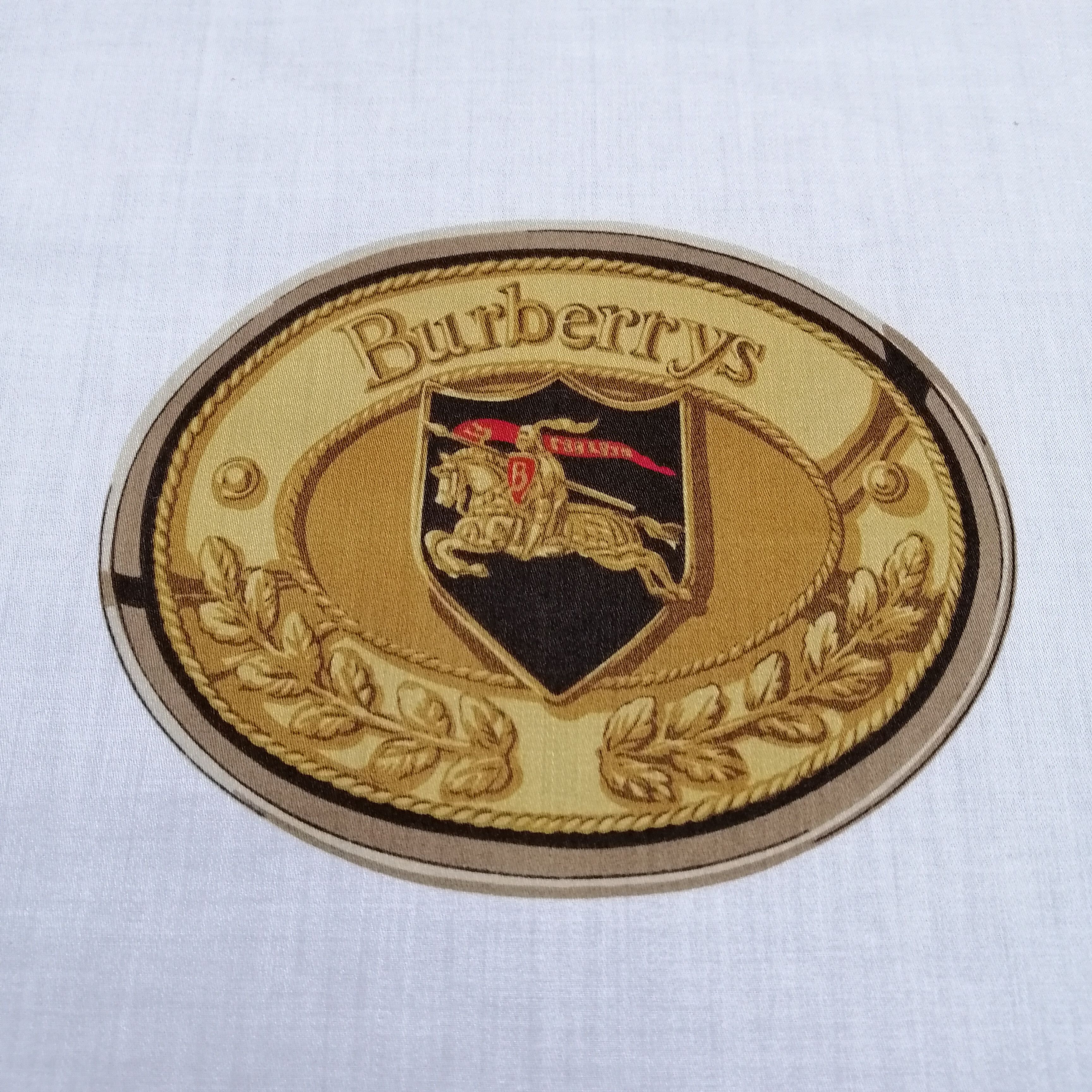 Burberry × Vintage Vintage Burberry Handkerchief/Neckerchief/Bandana-KD2076 Size ONE SIZE - 2 Thumbnail
