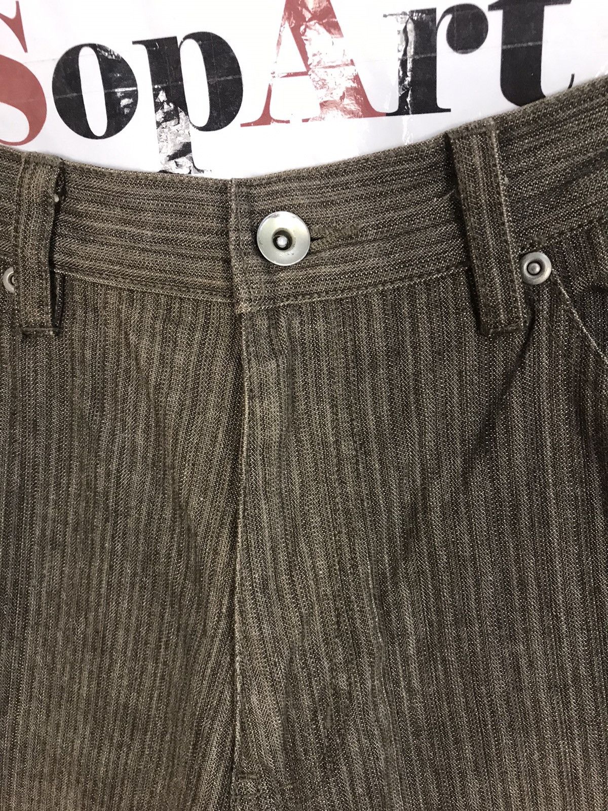 Japanese Brand × Vintage Vintage Trousers Pants Japanese Brand Zipper Pocket Design Size US 33 - 7 Thumbnail