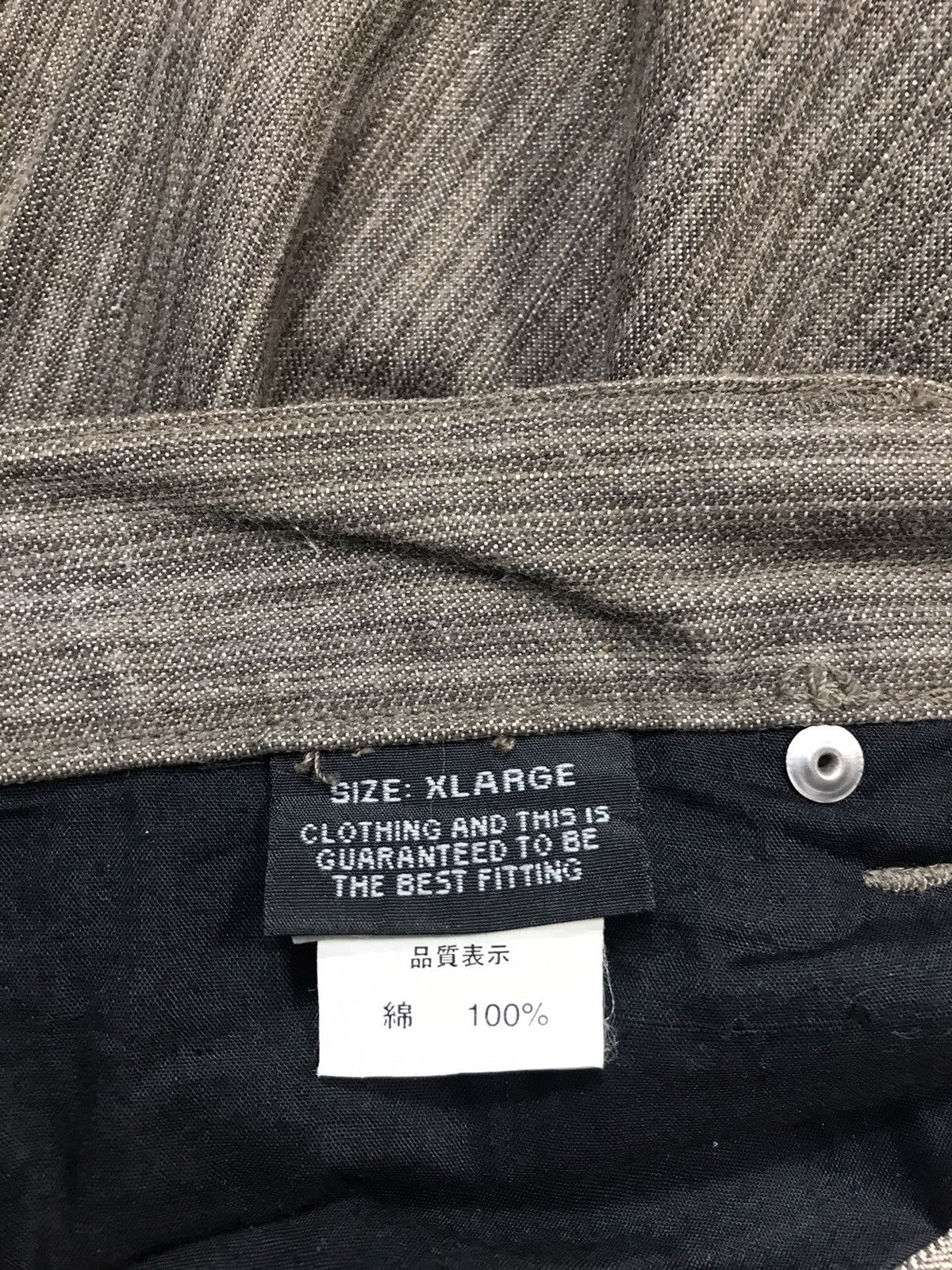 Japanese Brand × Vintage Vintage Trousers Pants Japanese Brand Zipper Pocket Design Size US 33 - 14 Thumbnail