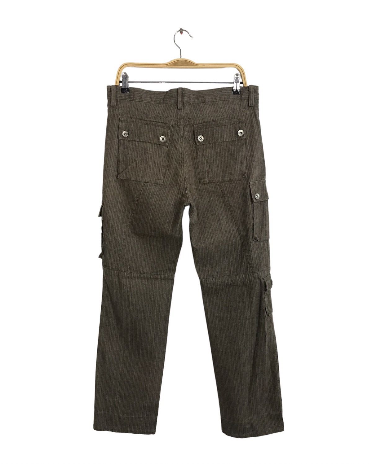Japanese Brand × Vintage Vintage Trousers Pants Japanese Brand Zipper Pocket Design Size US 33 - 2 Thumbnail