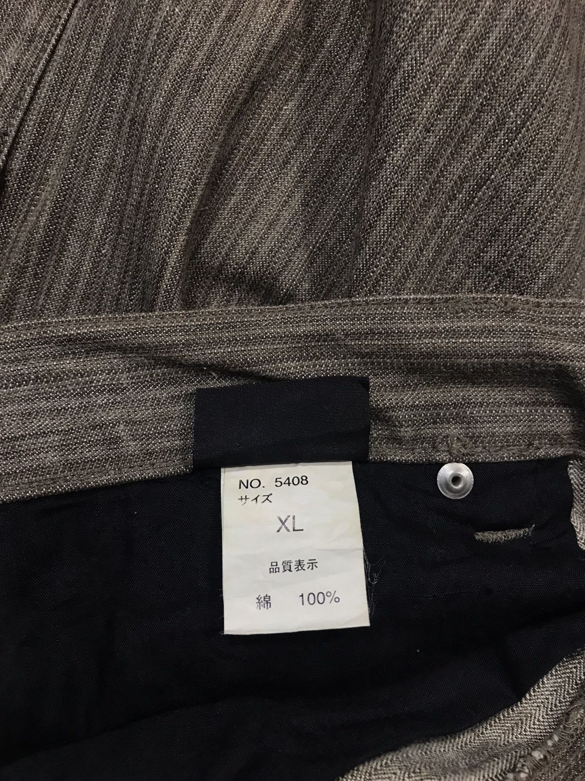 Japanese Brand × Vintage Vintage Trousers Pants Japanese Brand Zipper Pocket Design Size US 33 - 15 Thumbnail