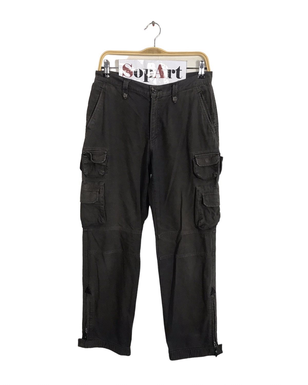 Japanese Brand Vintage Terra Incognita Faded Colour Pocket Style Size US 30 / EU 46 - 1 Thumbnail