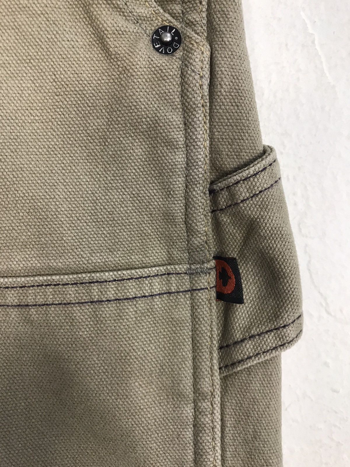 Japanese Brand × Vintage Vintage Dovetail Workwear Double Knee Carpenter Pants Size US 36 / EU 52 - 5 Thumbnail