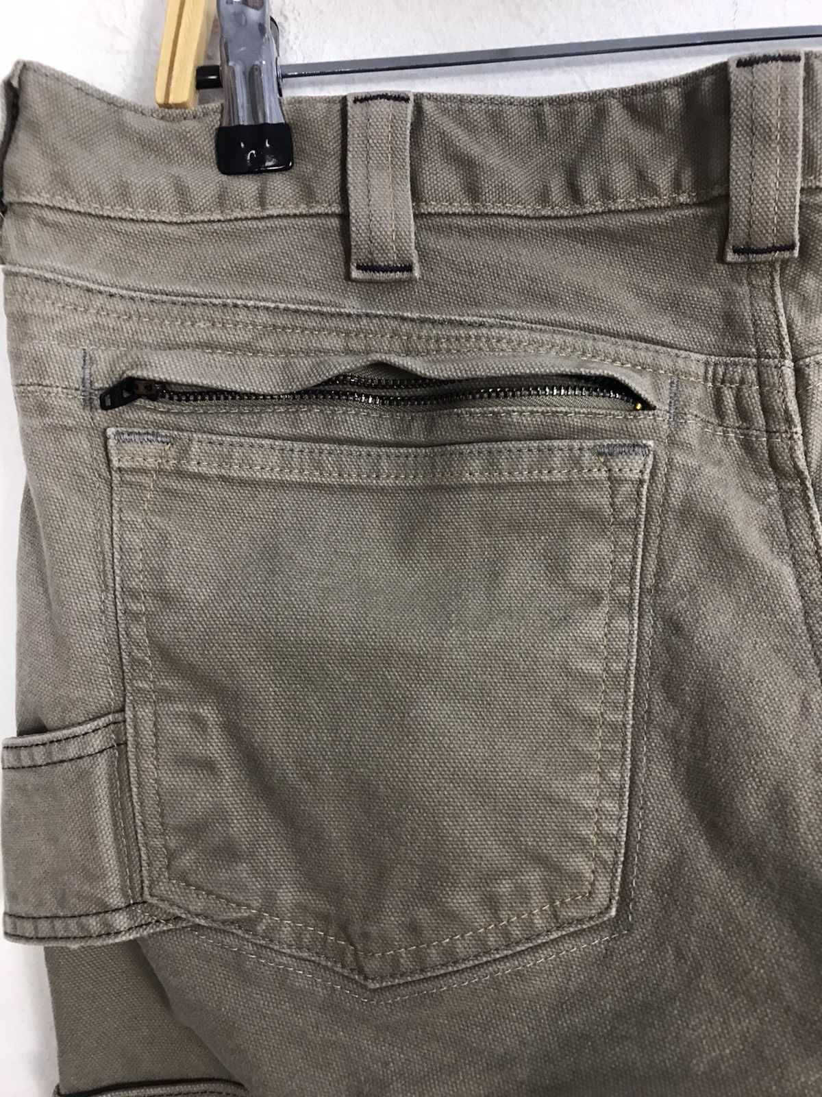 Japanese Brand × Vintage Vintage Dovetail Workwear Double Knee Carpenter Pants Size US 36 / EU 52 - 12 Thumbnail
