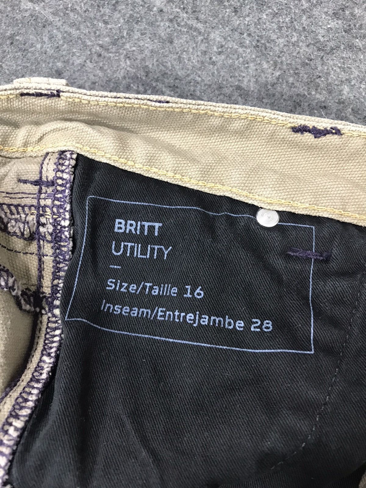 Japanese Brand × Vintage Vintage Dovetail Workwear Double Knee Carpenter Pants Size US 36 / EU 52 - 14 Thumbnail
