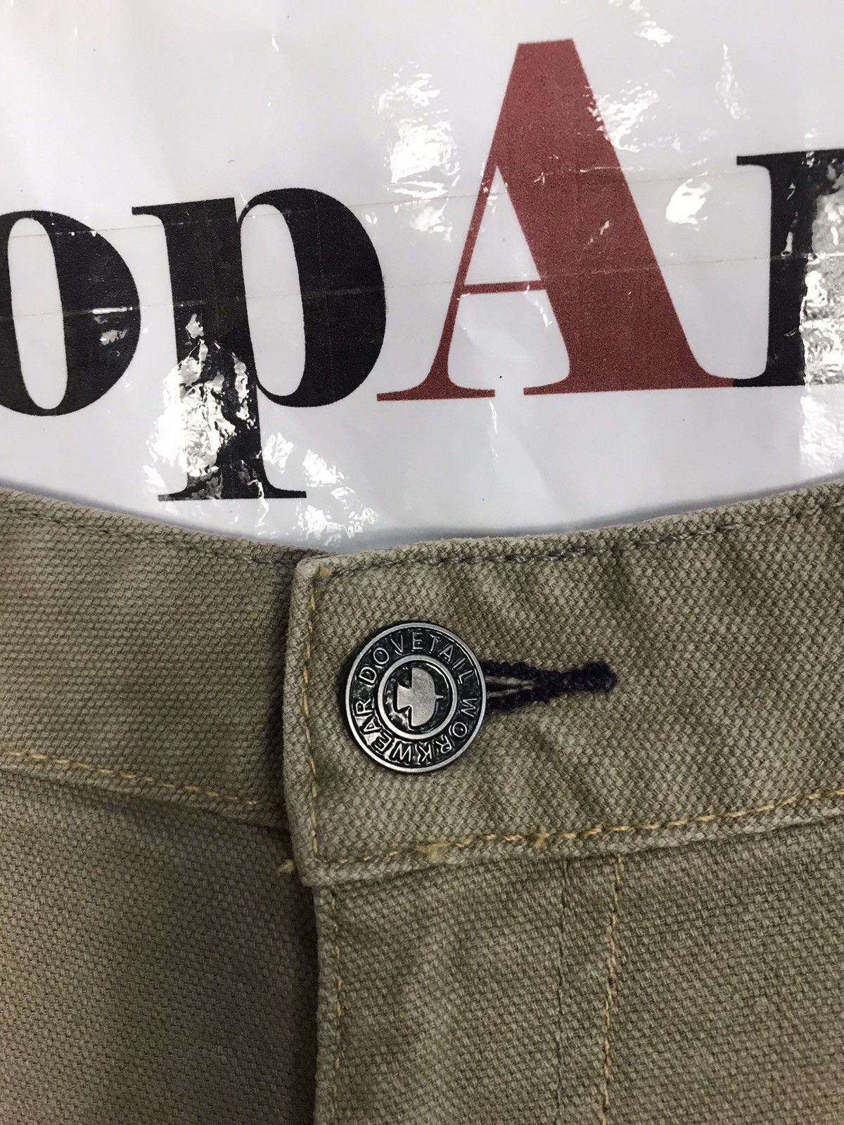 Japanese Brand × Vintage Vintage Dovetail Workwear Double Knee Carpenter Pants Size US 36 / EU 52 - 8 Thumbnail