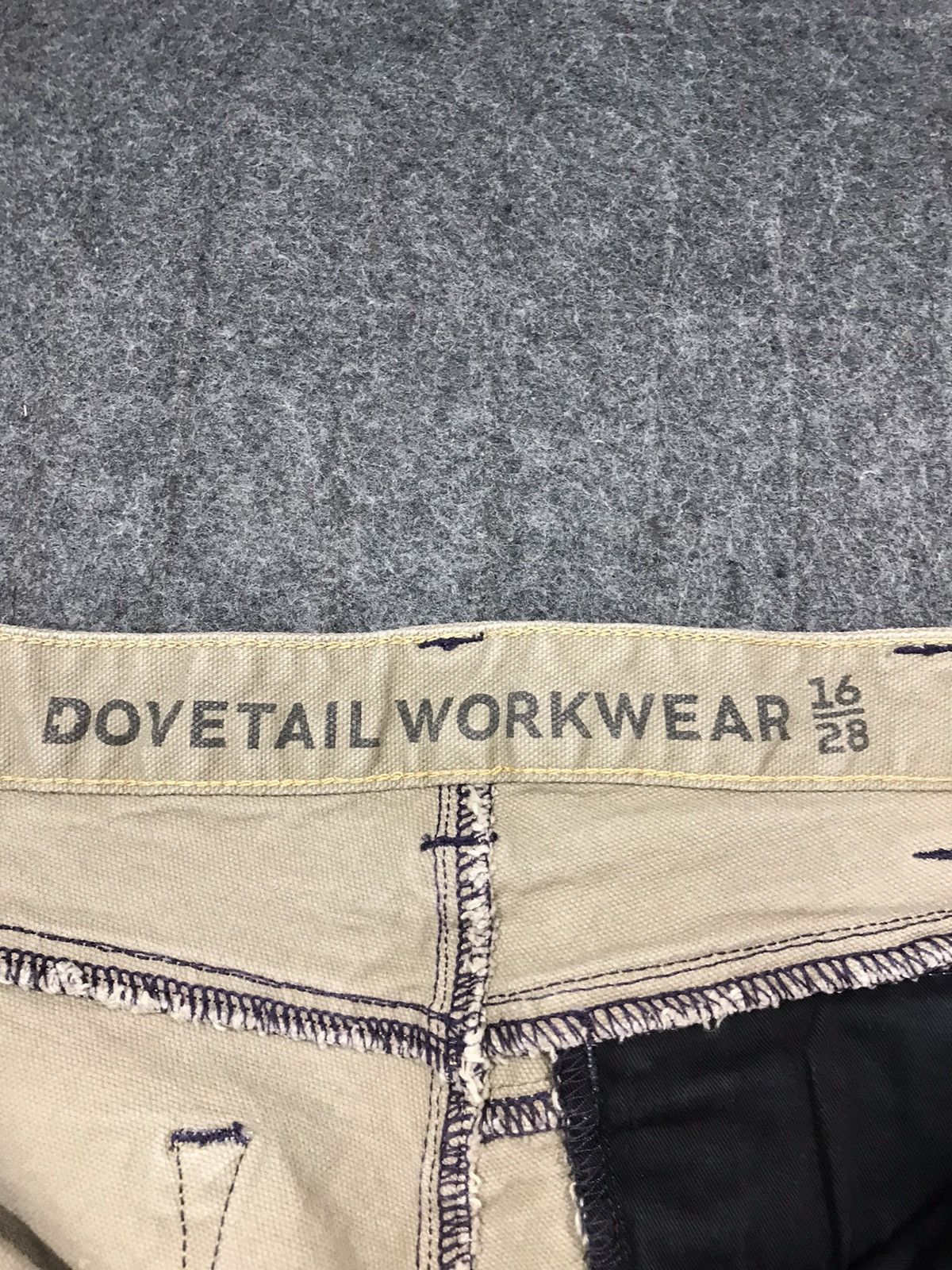 Japanese Brand × Vintage Vintage Dovetail Workwear Double Knee Carpenter Pants Size US 36 / EU 52 - 13 Thumbnail