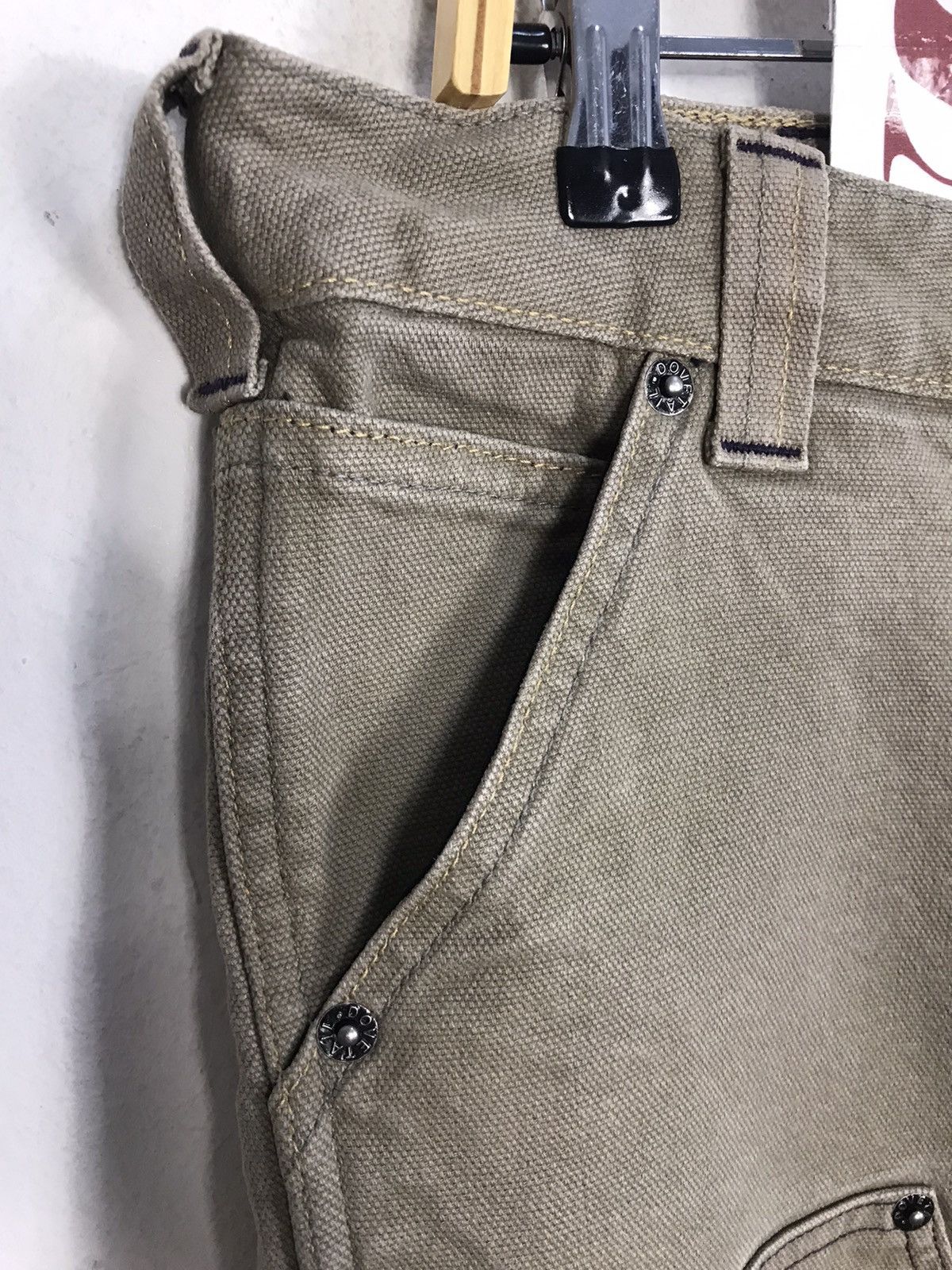 Japanese Brand × Vintage Vintage Dovetail Workwear Double Knee Carpenter Pants Size US 36 / EU 52 - 9 Thumbnail