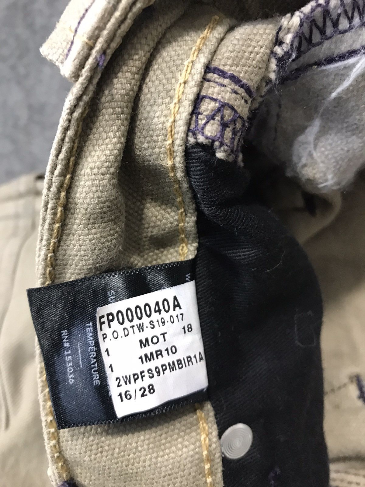 Japanese Brand × Vintage Vintage Dovetail Workwear Double Knee Carpenter Pants Size US 36 / EU 52 - 17 Thumbnail