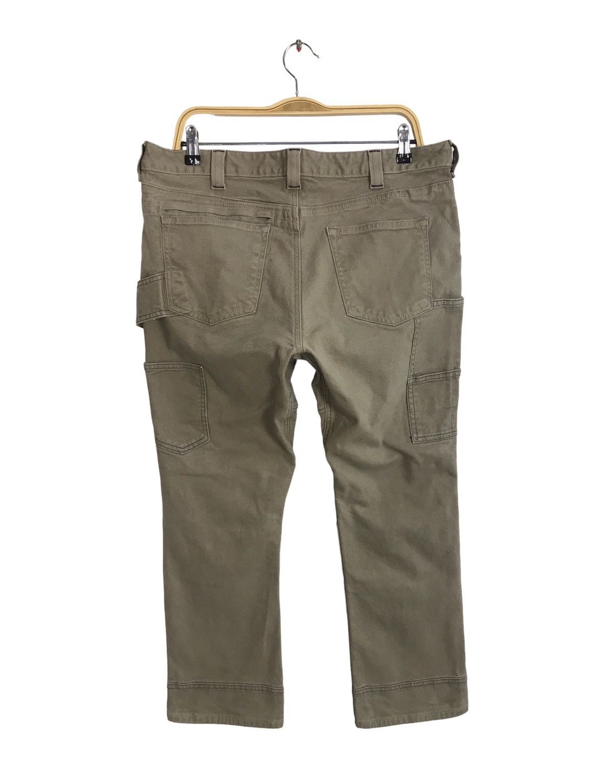 Japanese Brand × Vintage Vintage Dovetail Workwear Double Knee Carpenter Pants Size US 36 / EU 52 - 2 Thumbnail