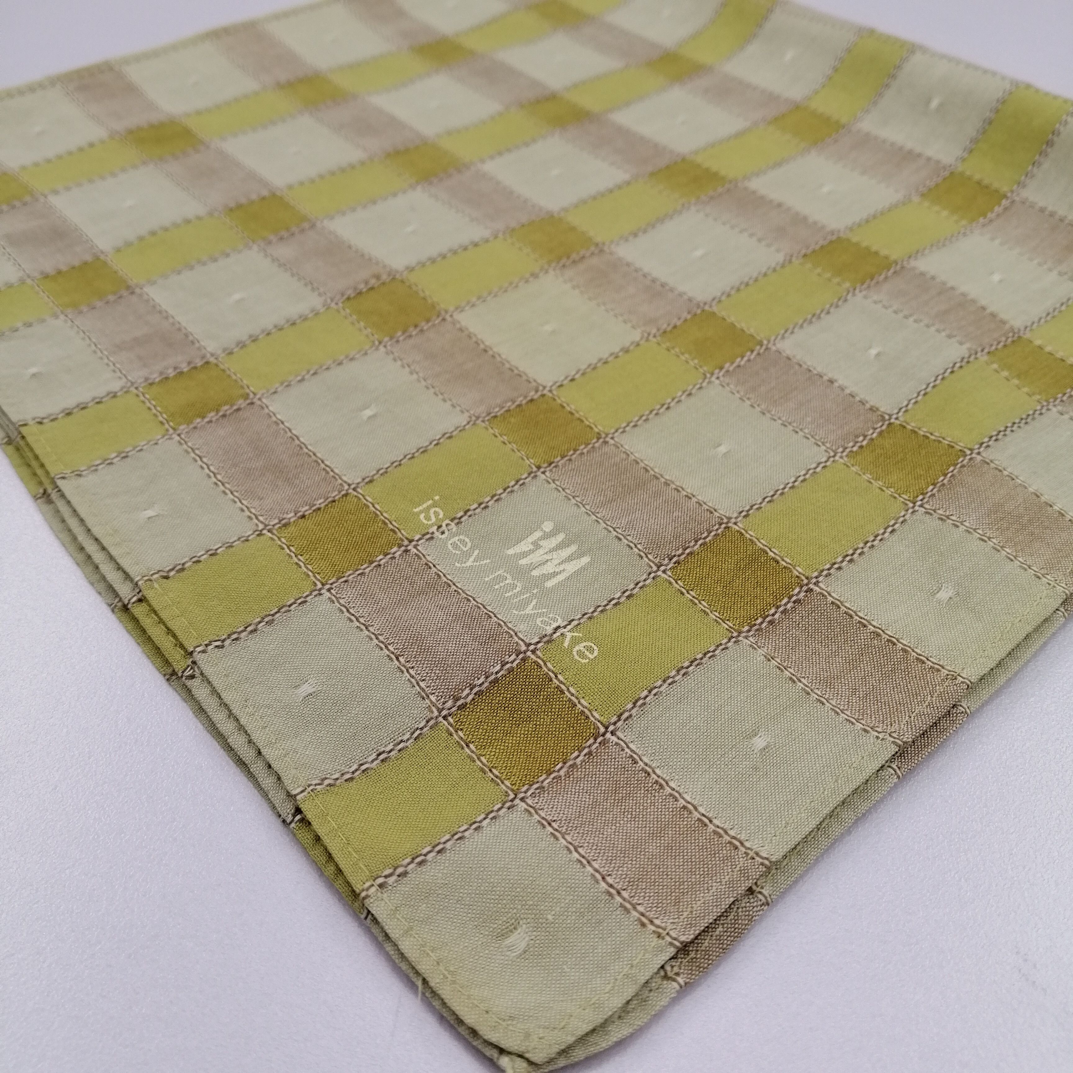 Issey Miyake × Vintage Issey Miyake Handkerchief/Neckerchief/Bandana-KD1144 Size ONE SIZE - 4 Thumbnail