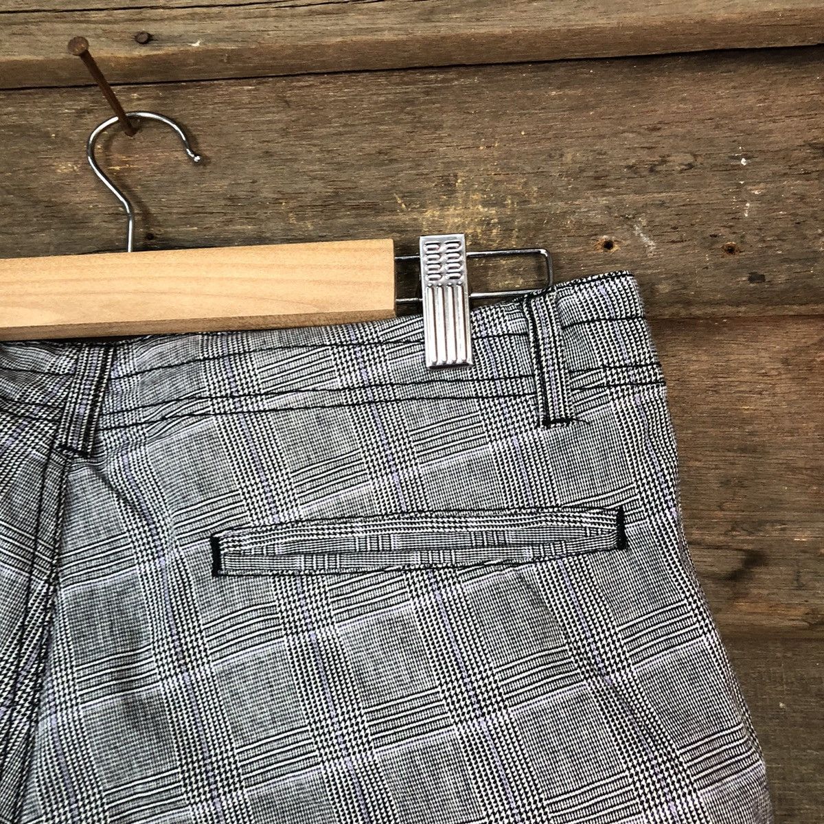 Japanese Brand DLL Checkered Grey Cargo utility Multipocket Pants #1530 Size US 30 / EU 46 - 13 Thumbnail