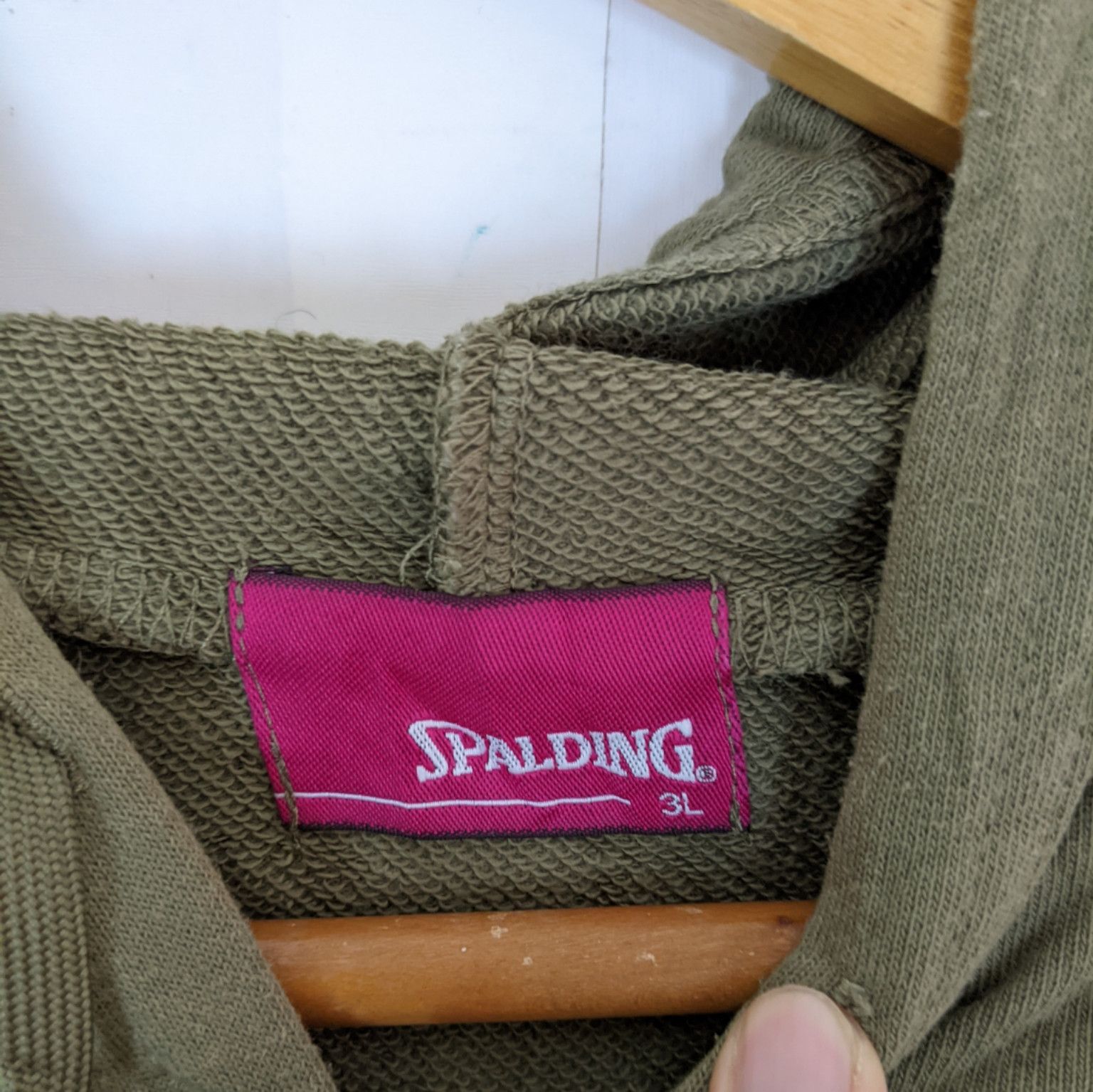 Spalding SPALDING Plain Long Jumper Hoodie Size XXL / US 16-18 / IT 52-54 - 9 Thumbnail
