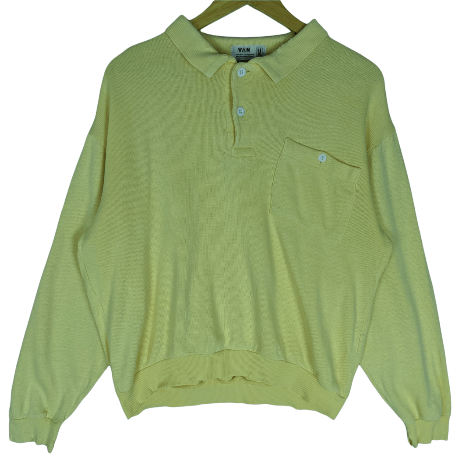 Japanese Brand × Van Vintage 90's Japan VAN Jac Jumper Sweatshirt Size US M / EU 48-50 / 2 - 2 Thumbnail