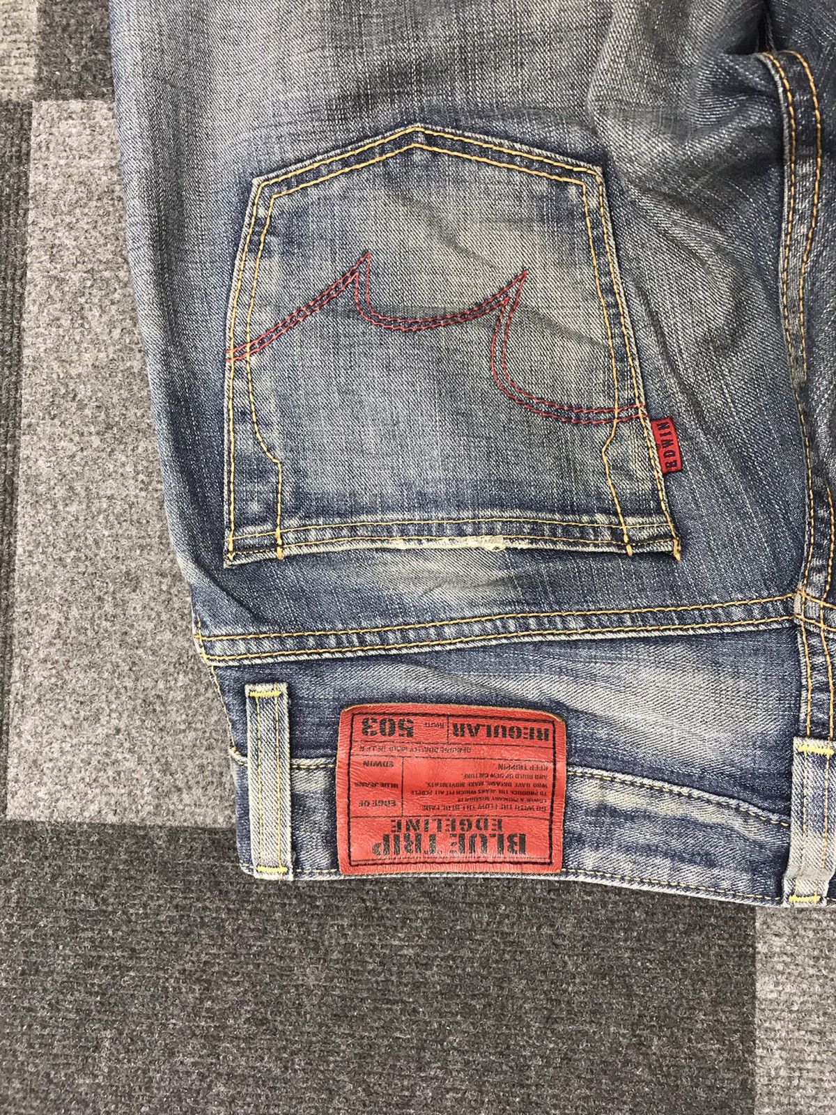 Edwin EDWIN BLUE TRIP EDGELINE Jeans Size US 33 - 16 Thumbnail