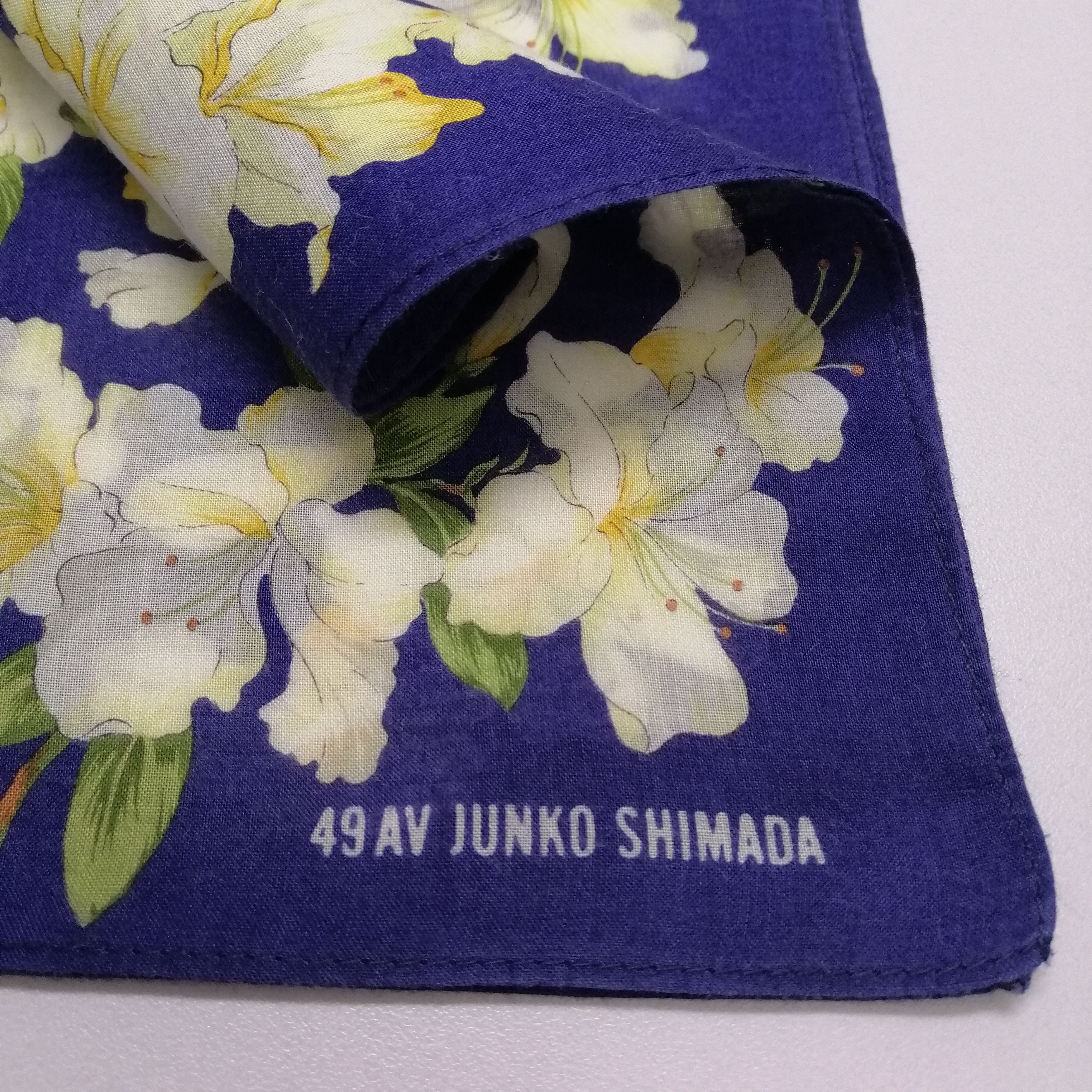 Japanese Brand × Junko Shimada × Vintage Junko Shimada Handkerchief/Neckerchief/Bandana-KD2089 Size ONE SIZE - 3 Thumbnail