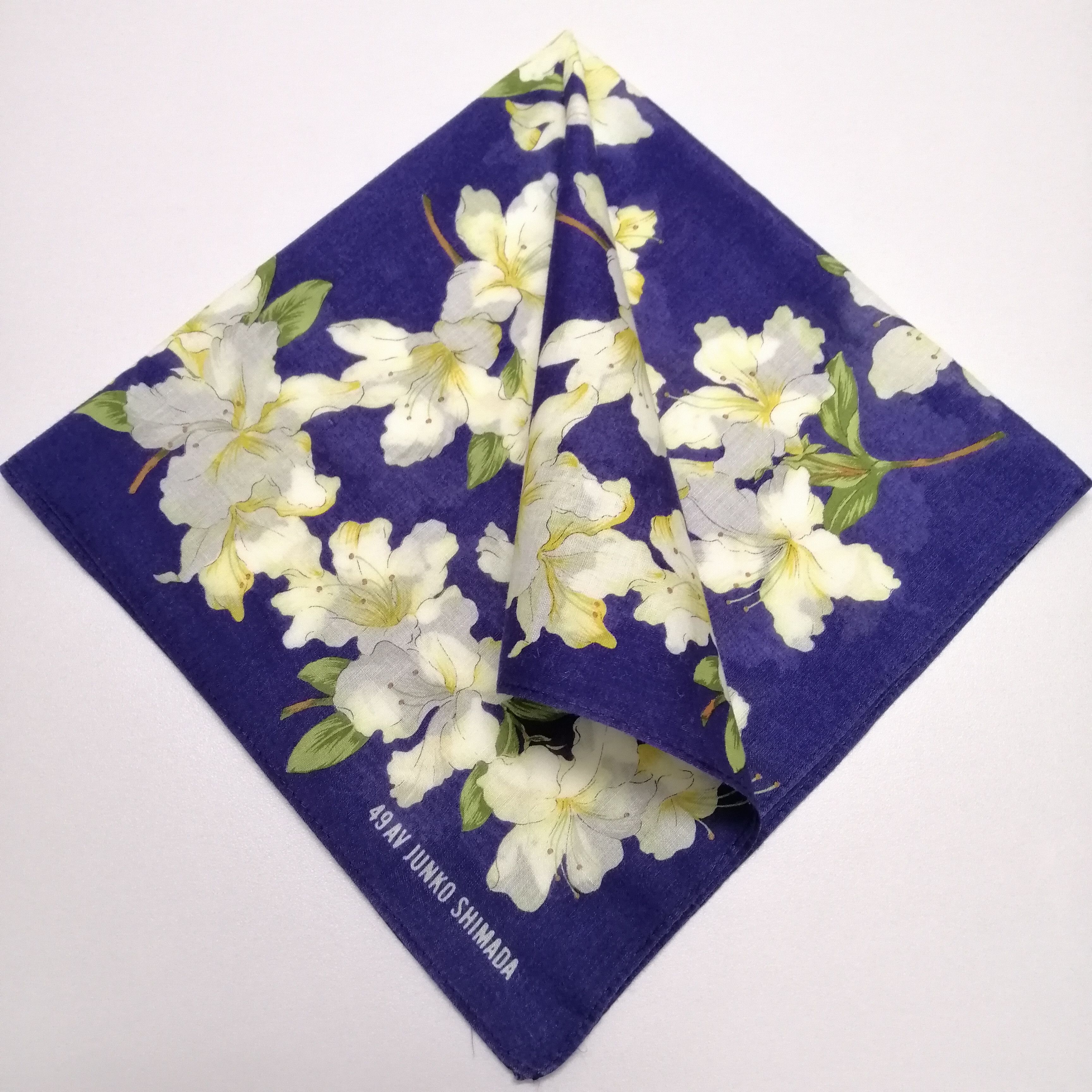 Japanese Brand × Junko Shimada × Vintage Junko Shimada Handkerchief/Neckerchief/Bandana-KD2089 Size ONE SIZE - 1 Thumbnail