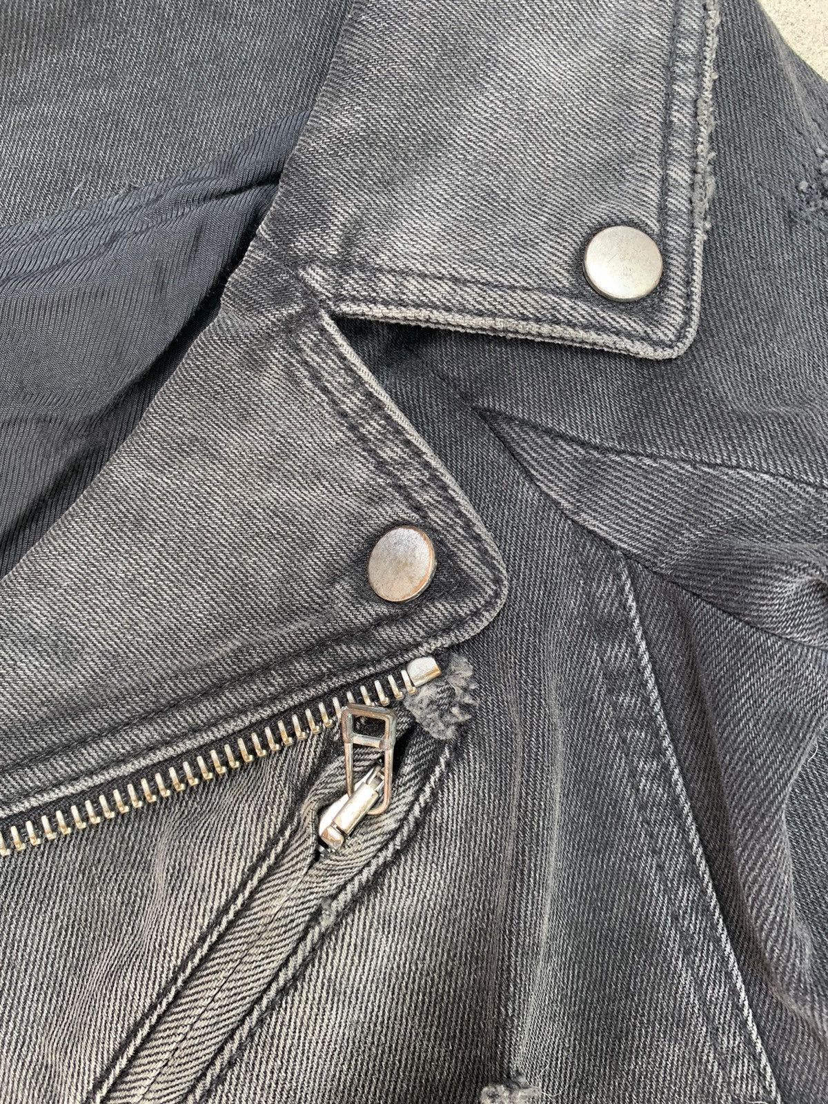 Faith Connexion Sailor Denim Jacket Size S / US 4 / IT 40 - 10 Thumbnail