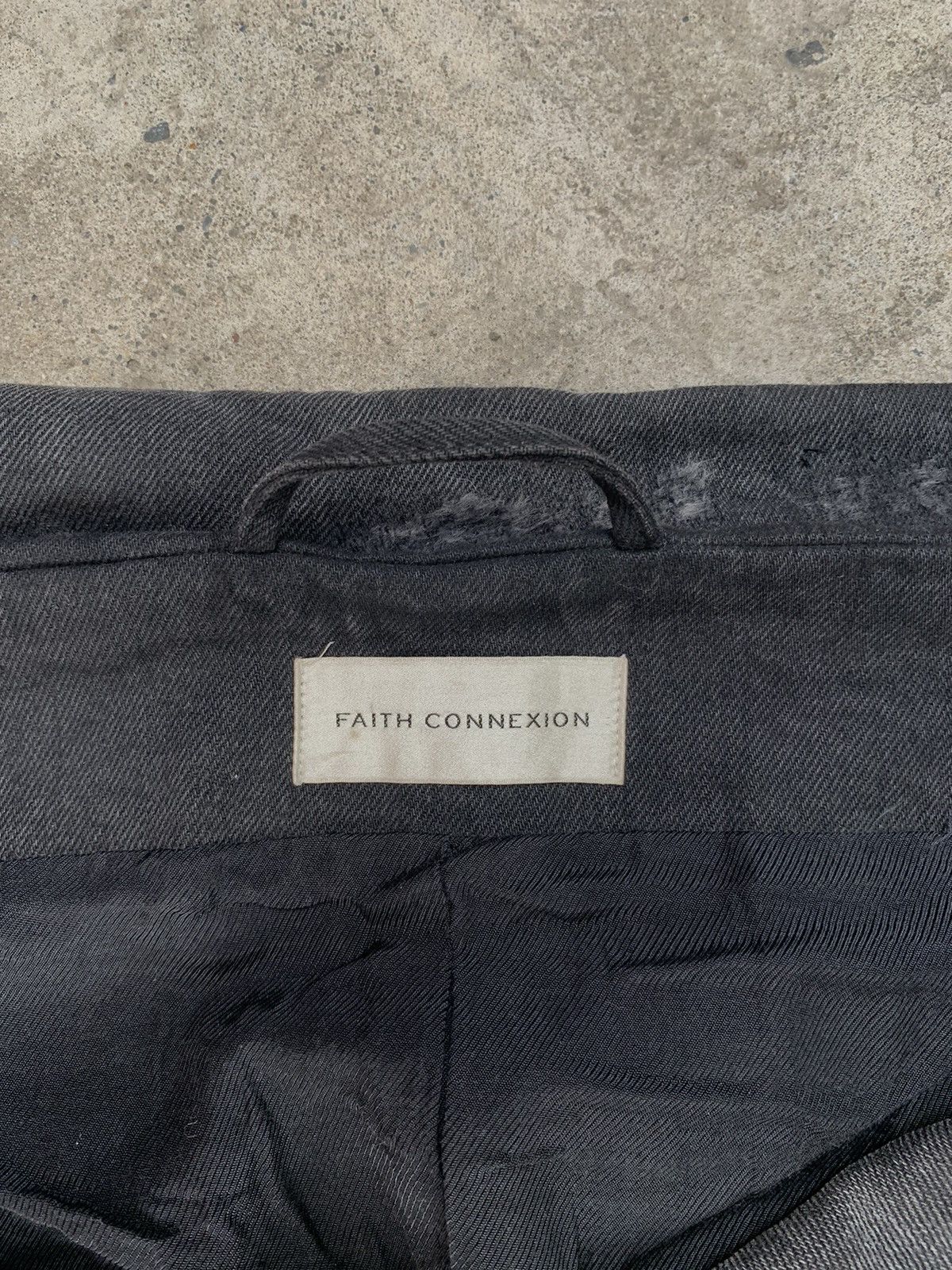 Faith Connexion Sailor Denim Jacket Size S / US 4 / IT 40 - 7 Thumbnail