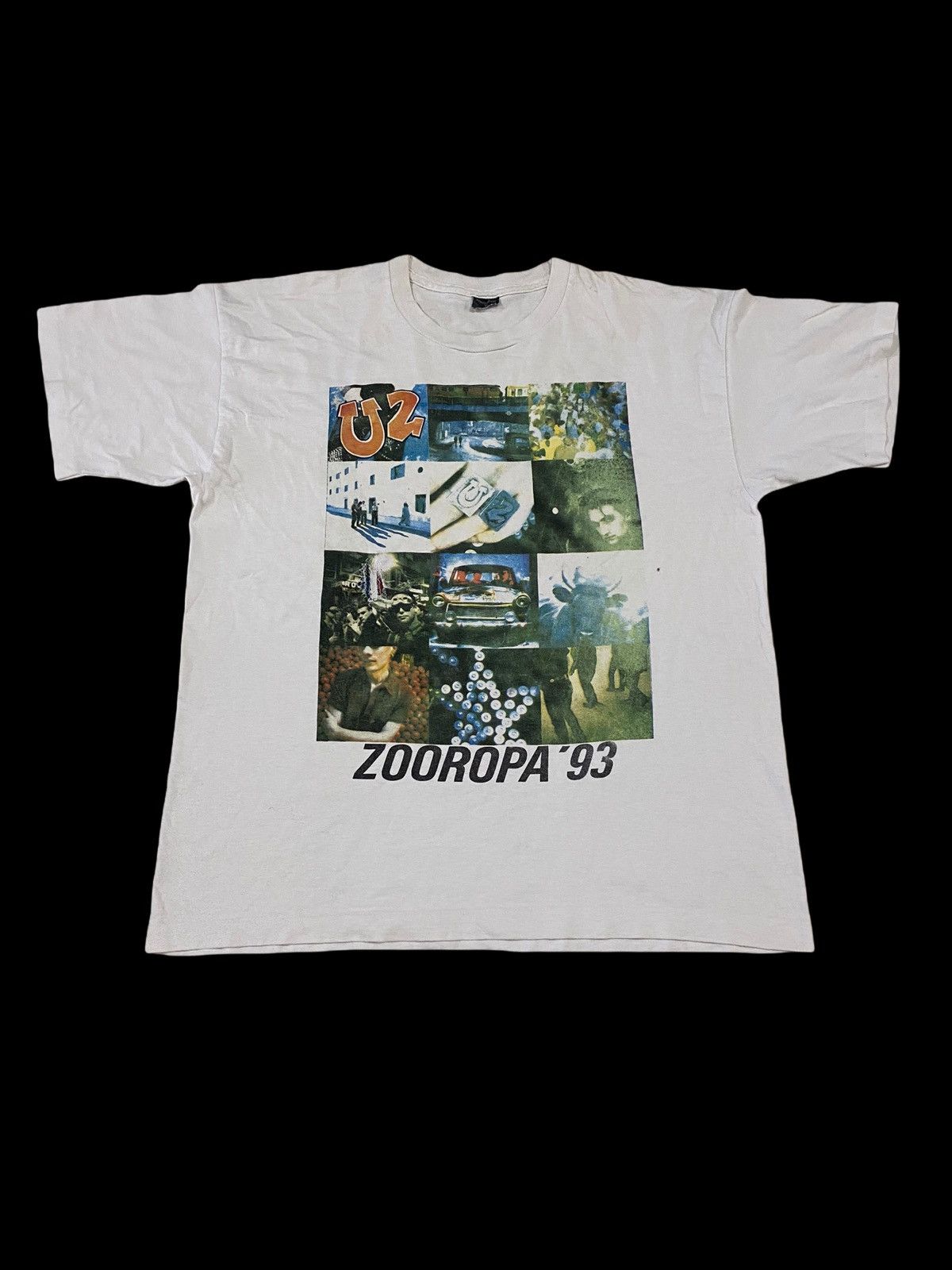 Band Tees × Vintage Vintage u2 zooropa 93 band tour shirt Size US XL / EU 56 / 4 - 1 Thumbnail