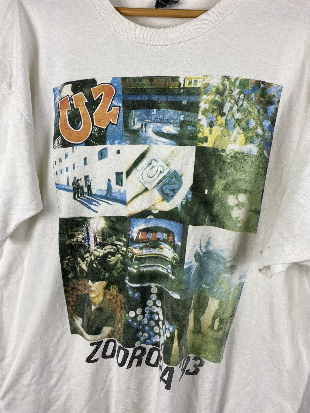Band Tees × Vintage Vintage u2 zooropa 93 band tour shirt Size US XL / EU 56 / 4 - 9 Thumbnail