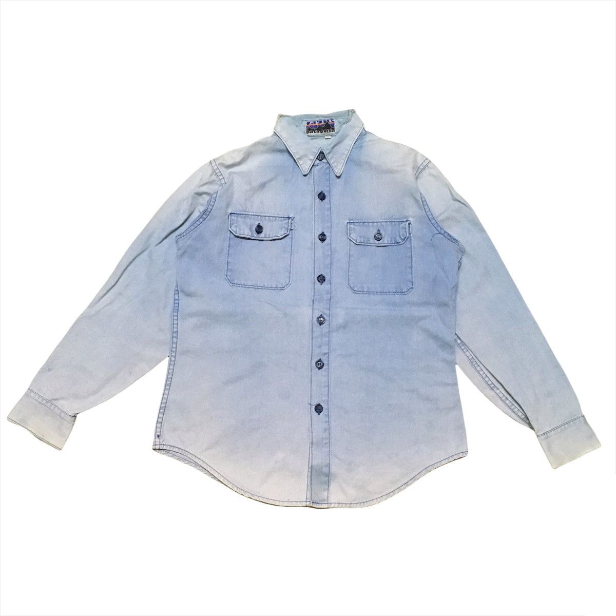 Patagonia Vtg Patagonia Button Up Shirt Distressed Style Size US M / EU 48-50 / 2 - 1 Thumbnail