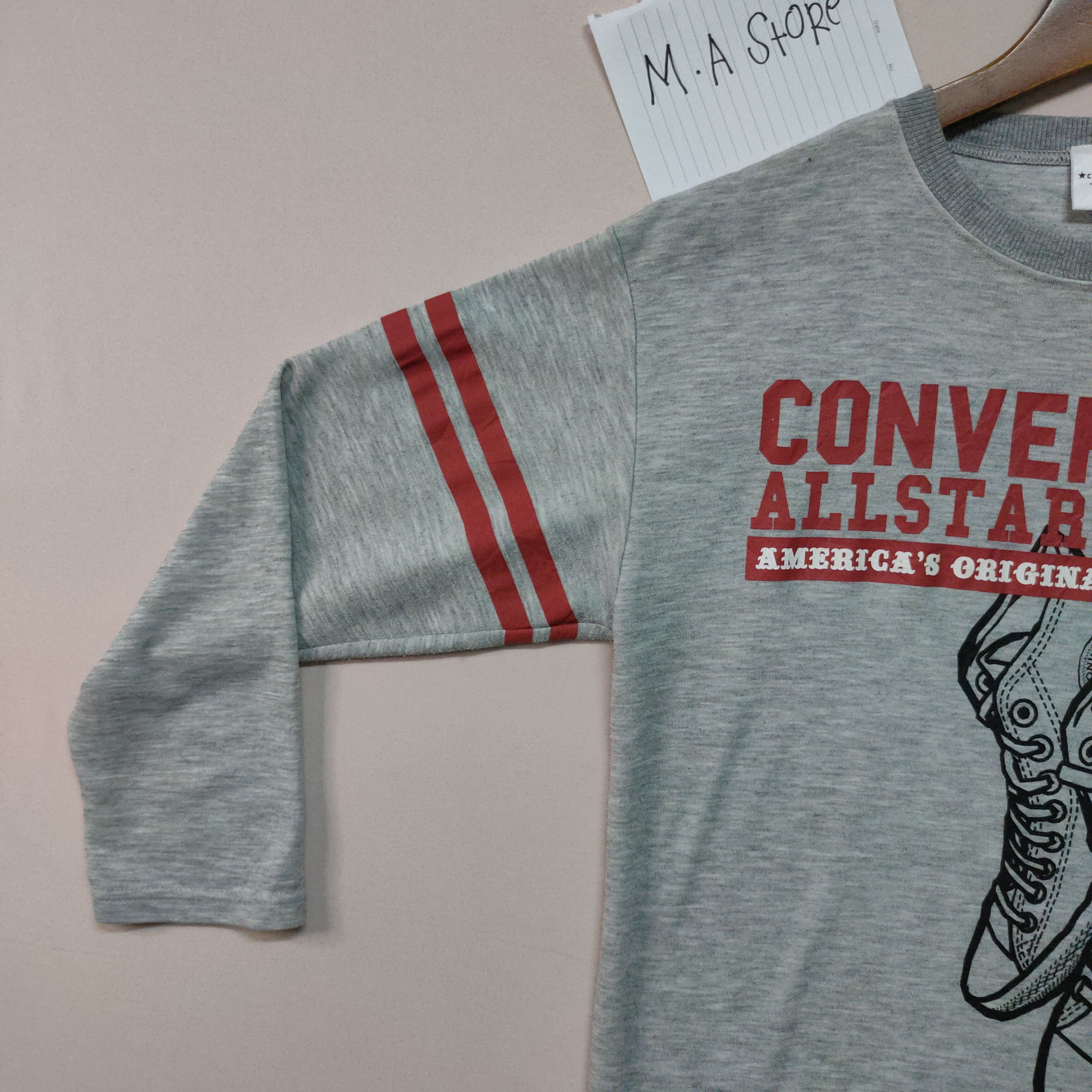 Converse VINTAGE CONVERSE ALL STAR BIG LOGOS SHIRT Size US M / EU 48-50 / 2 - 11 Thumbnail