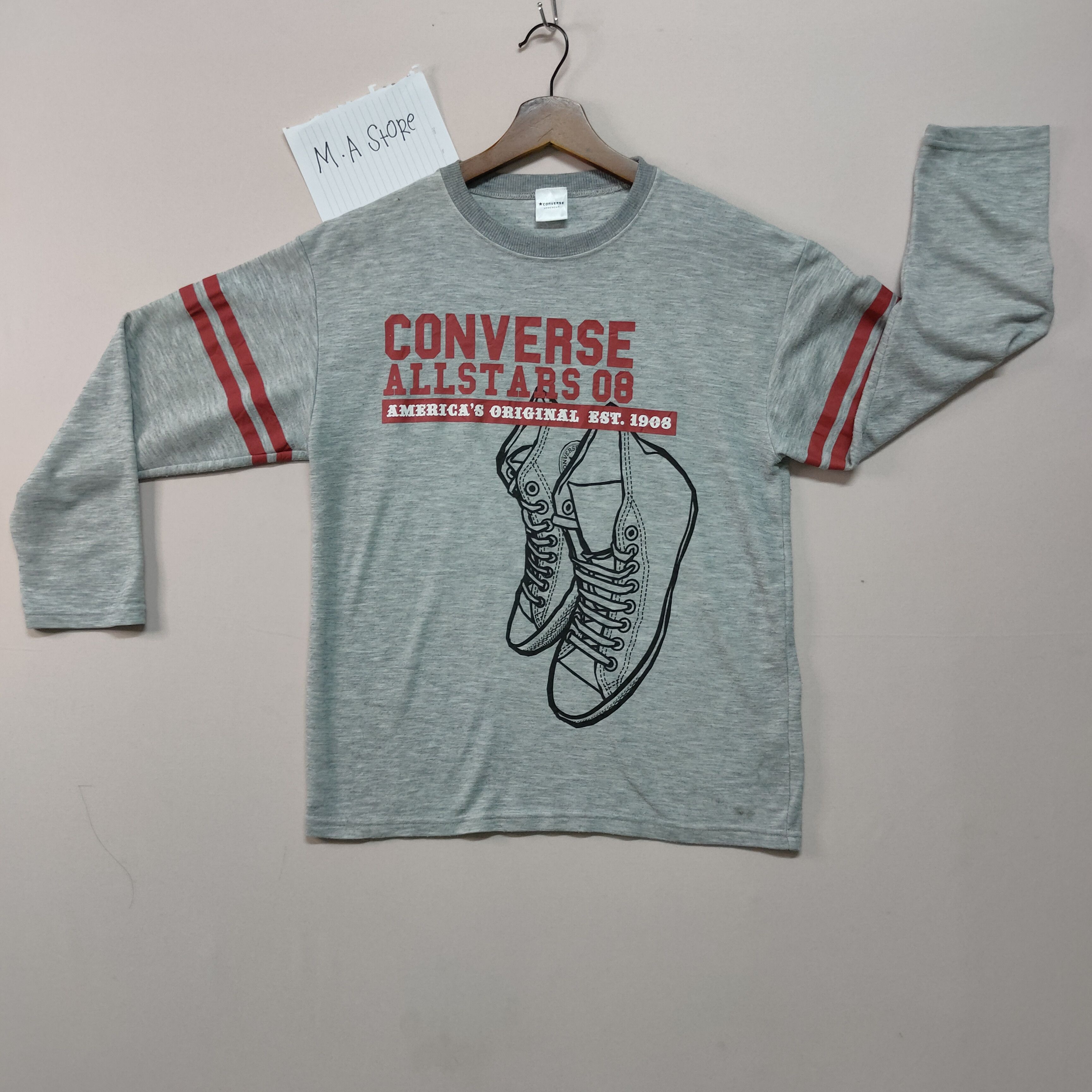 Converse VINTAGE CONVERSE ALL STAR BIG LOGOS SHIRT Size US M / EU 48-50 / 2 - 1 Thumbnail