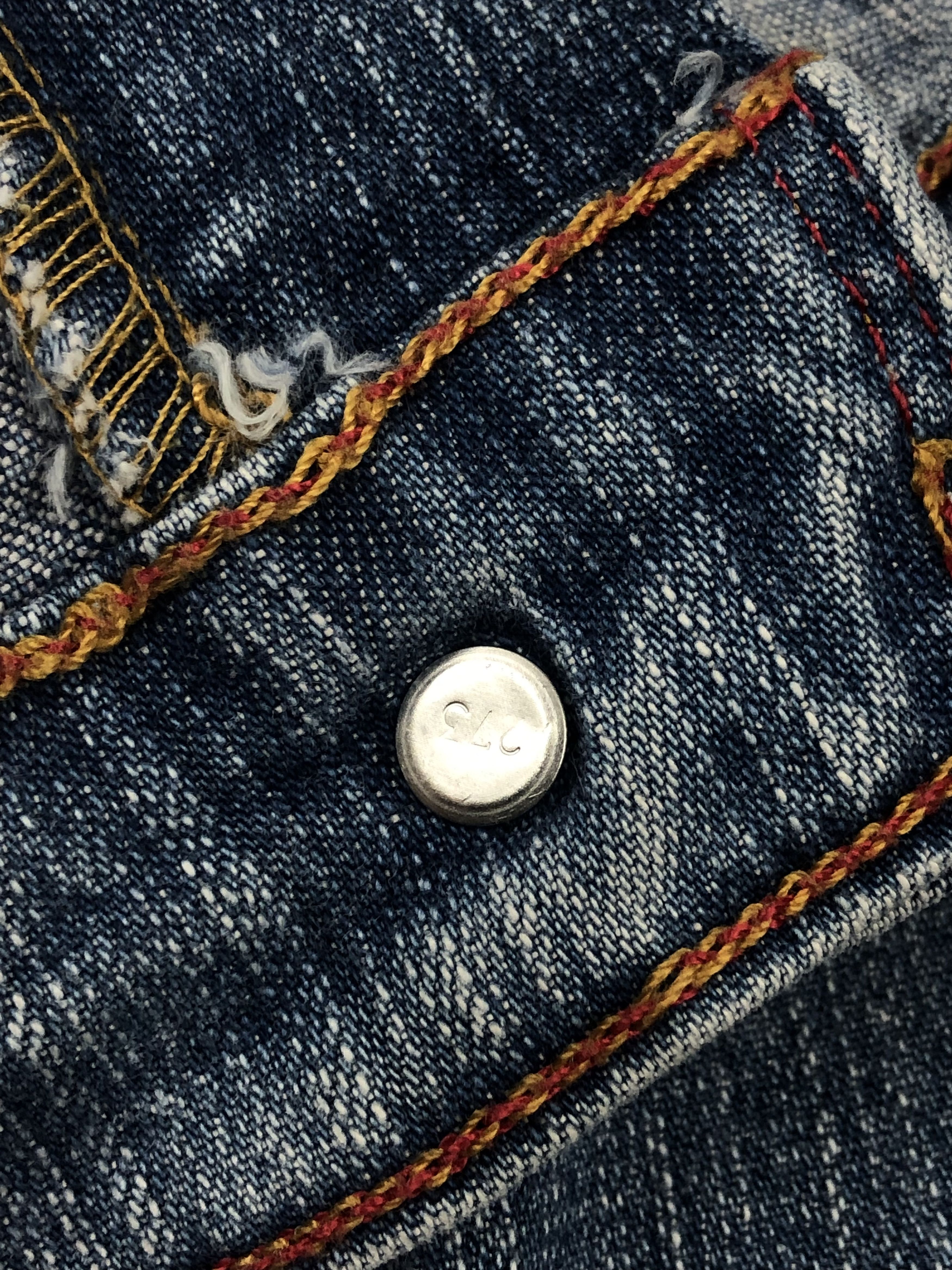 Levi's × Vintage Vintage Levis 550 Flared Bootcut Jeans DP1536 Size US 38 / EU 54 - 12 Thumbnail