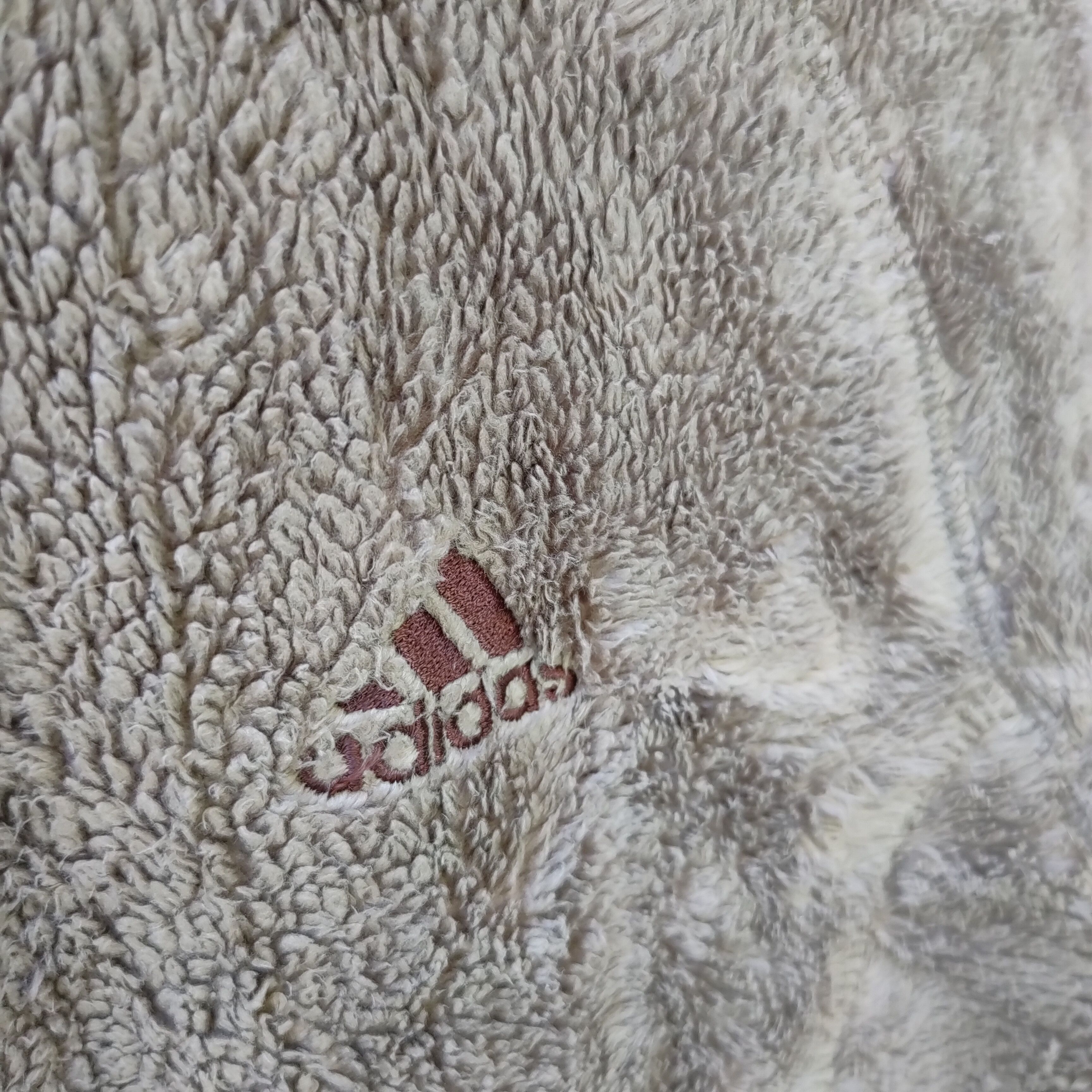 Adidas Adidas Sherpa Fleece Embroidery Small Logo Hoodie Jacket Size US M / EU 48-50 / 2 - 6 Thumbnail