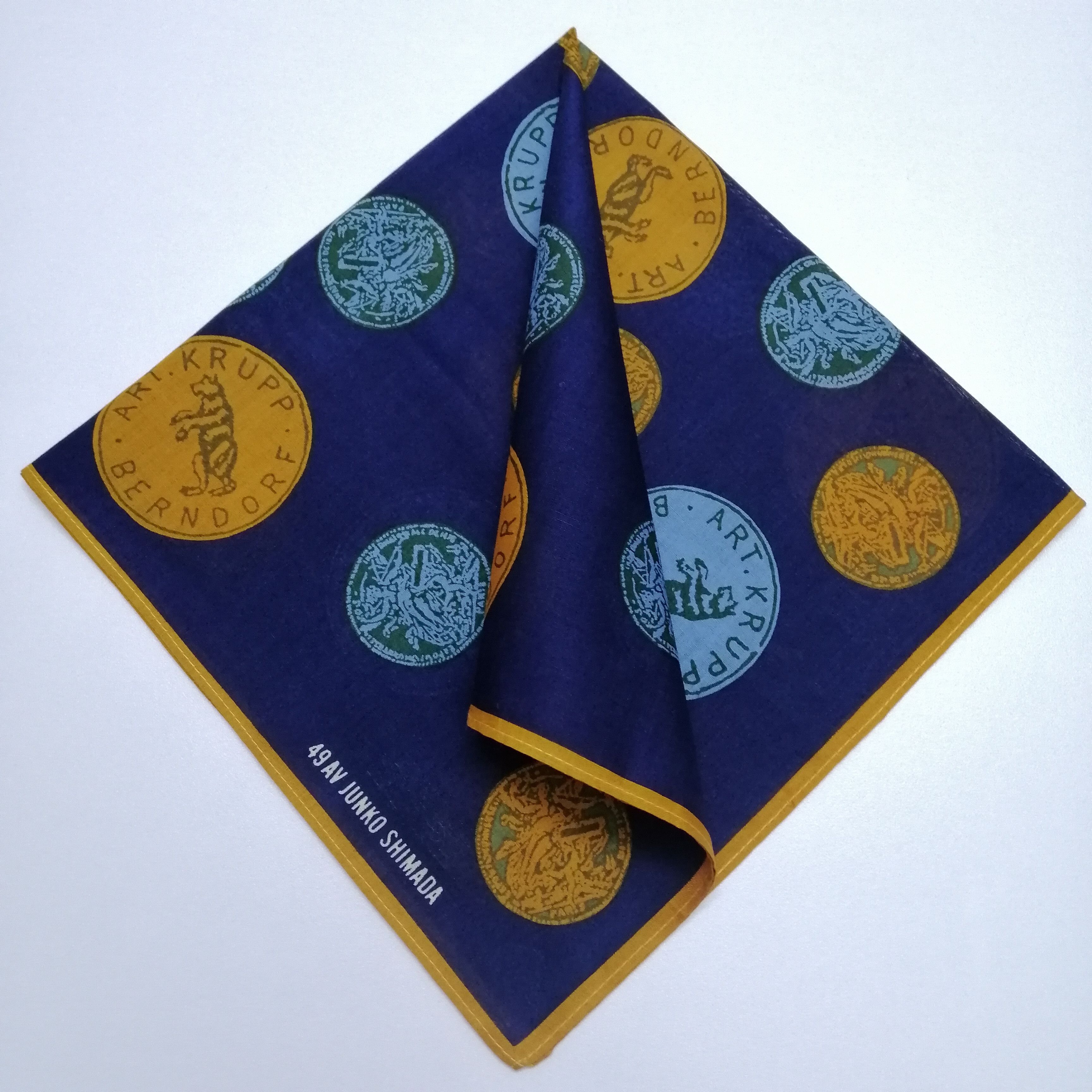 Japanese Brand Junko Shimada Handkerchief/Neckerchief/Bandana-KD2367 Size ONE SIZE - 1 Thumbnail